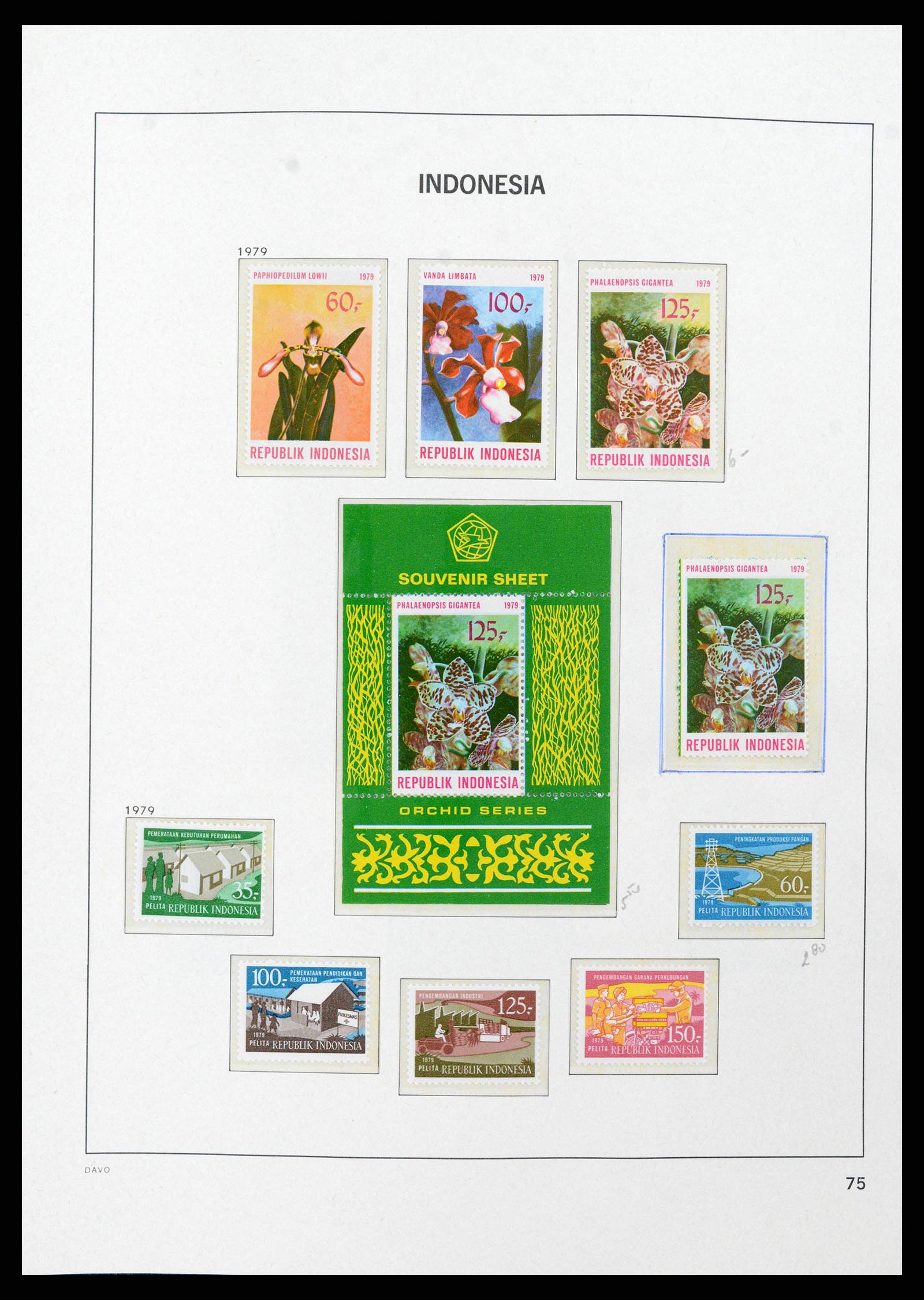 38949 0081 - Stamp collection 38949 Indonesia 1949-2007.