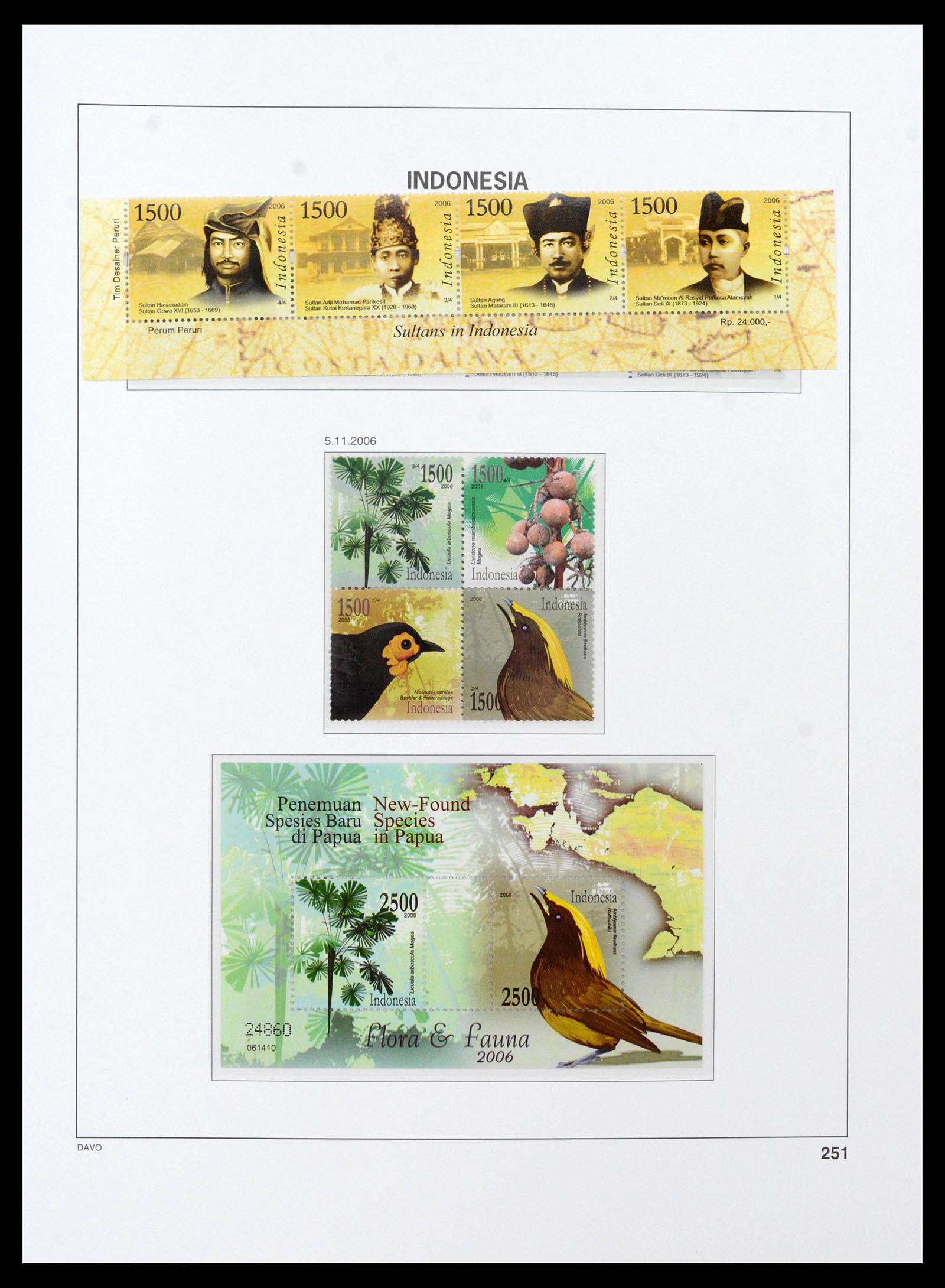 38949 0292 - Stamp collection 38949 Indonesia 1949-2007.