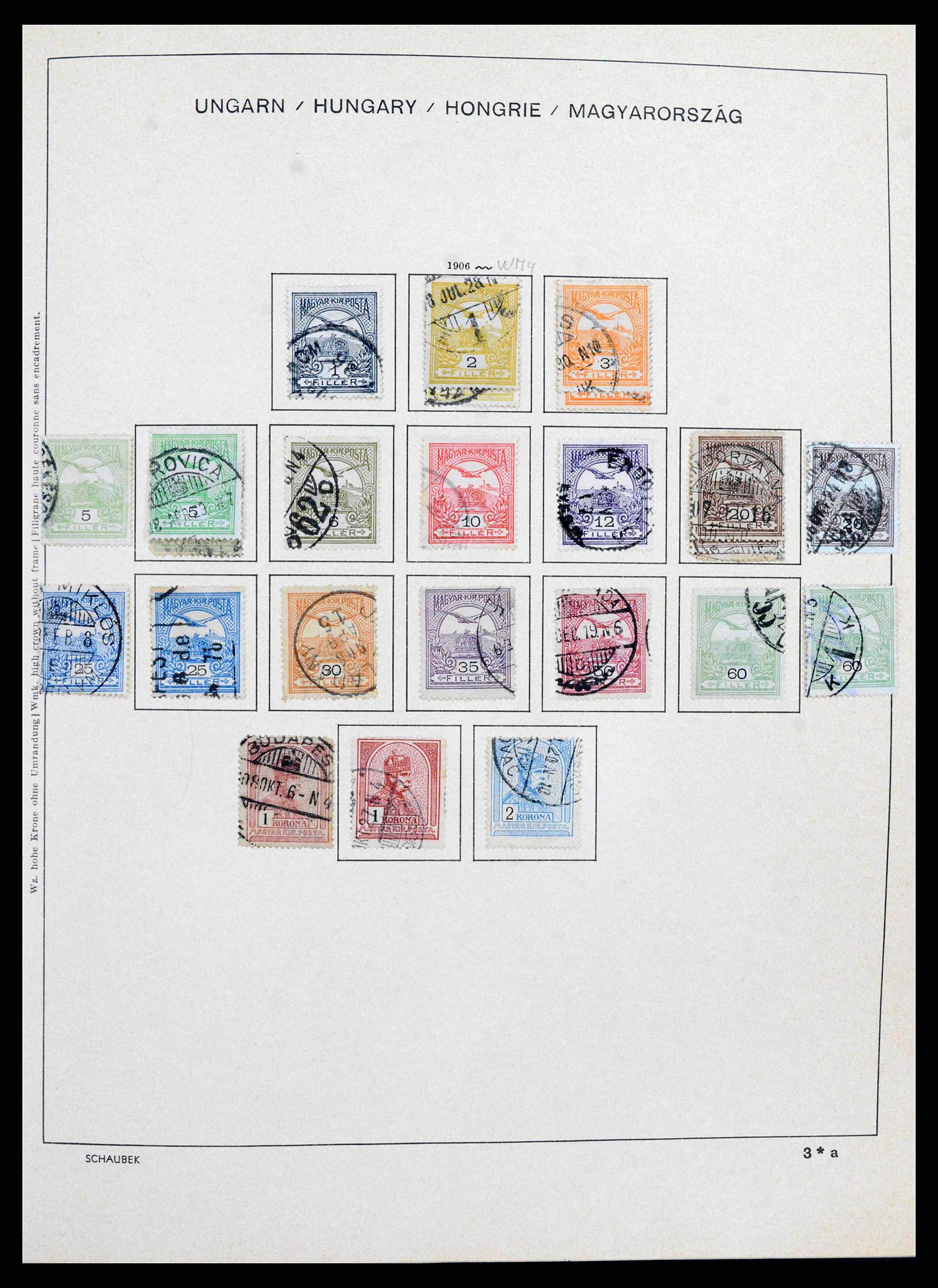 38953 0009 - Stamp collection 38953 Hungary 1873-1995.