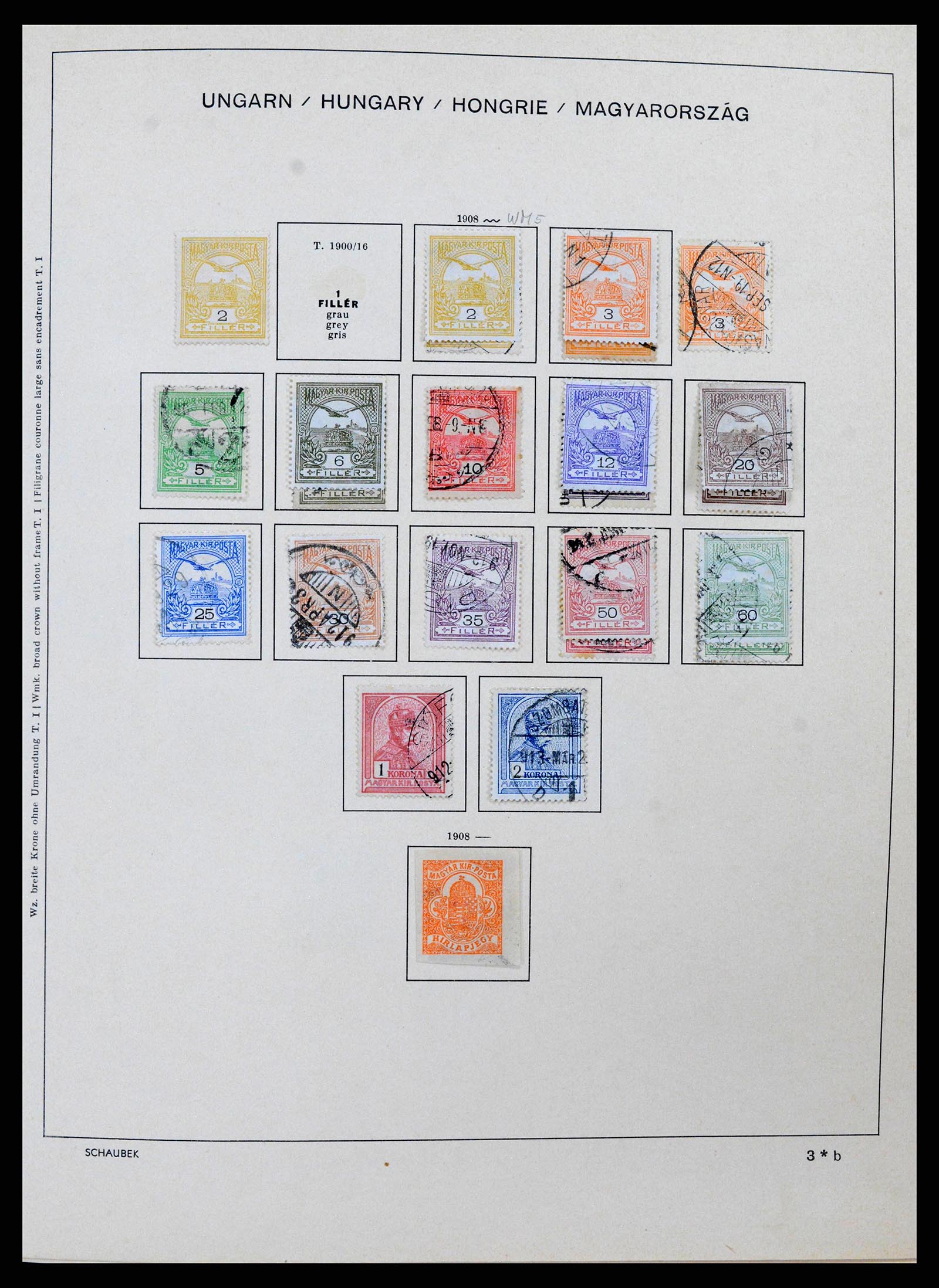 38953 0010 - Stamp collection 38953 Hungary 1873-1995.