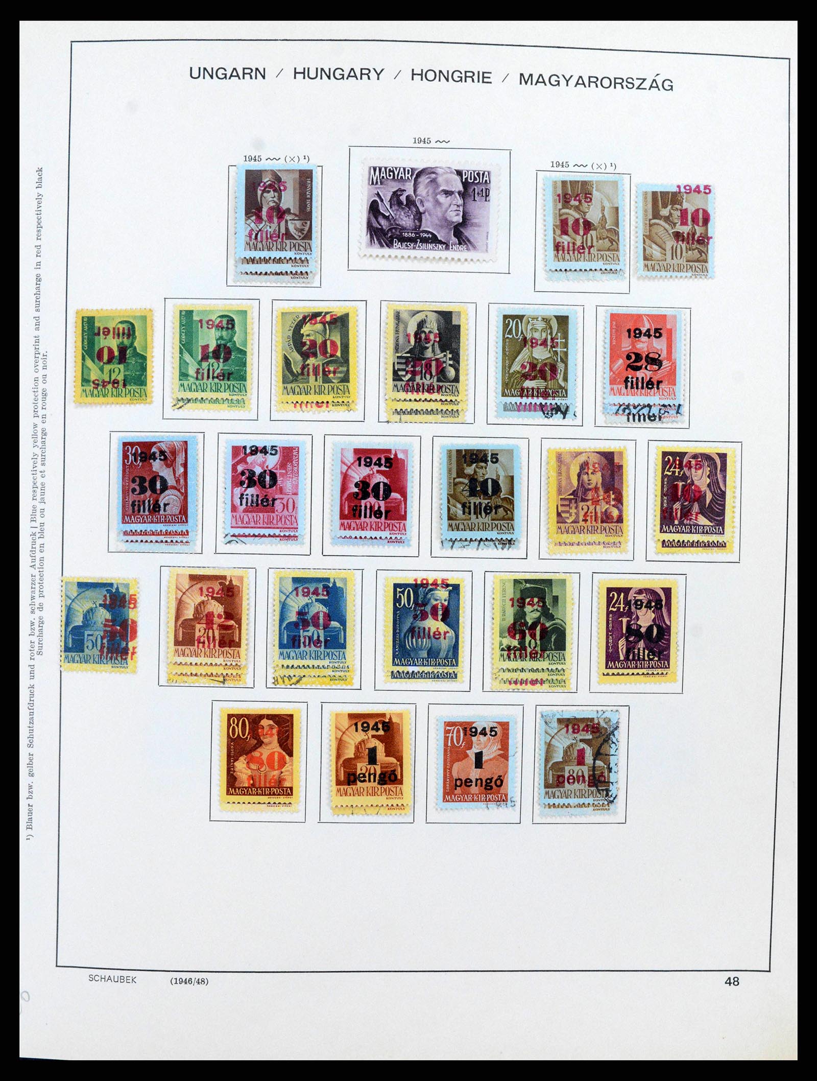 38953 0052 - Stamp collection 38953 Hungary 1873-1995.