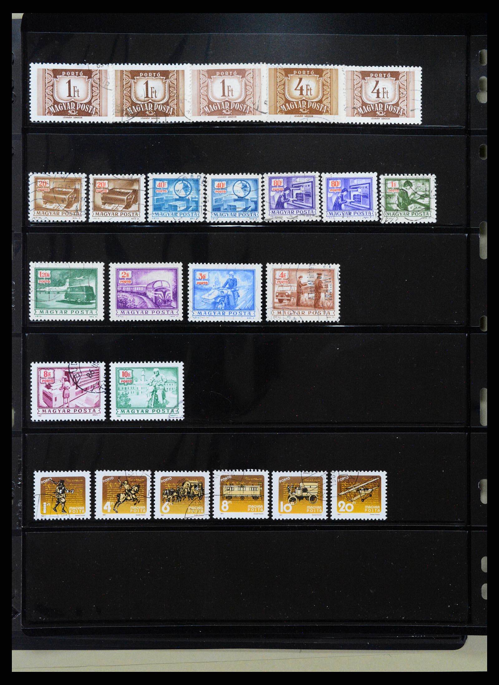 38953 0501 - Stamp collection 38953 Hungary 1873-1995.