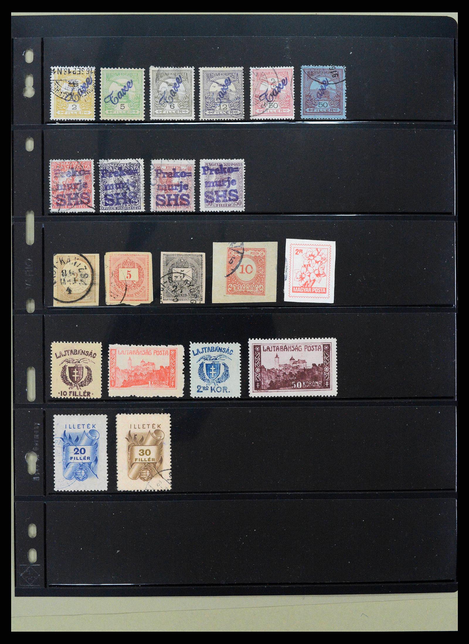 38953 0506 - Postzegelverzameling 38953 Hongarije 1873-1995.