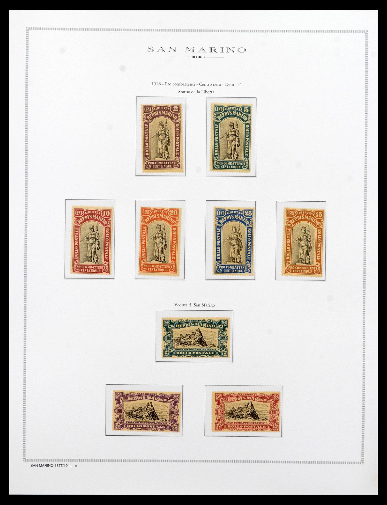 38955 0005 - Postzegelverzameling 38955 San Marino 1892-2017.