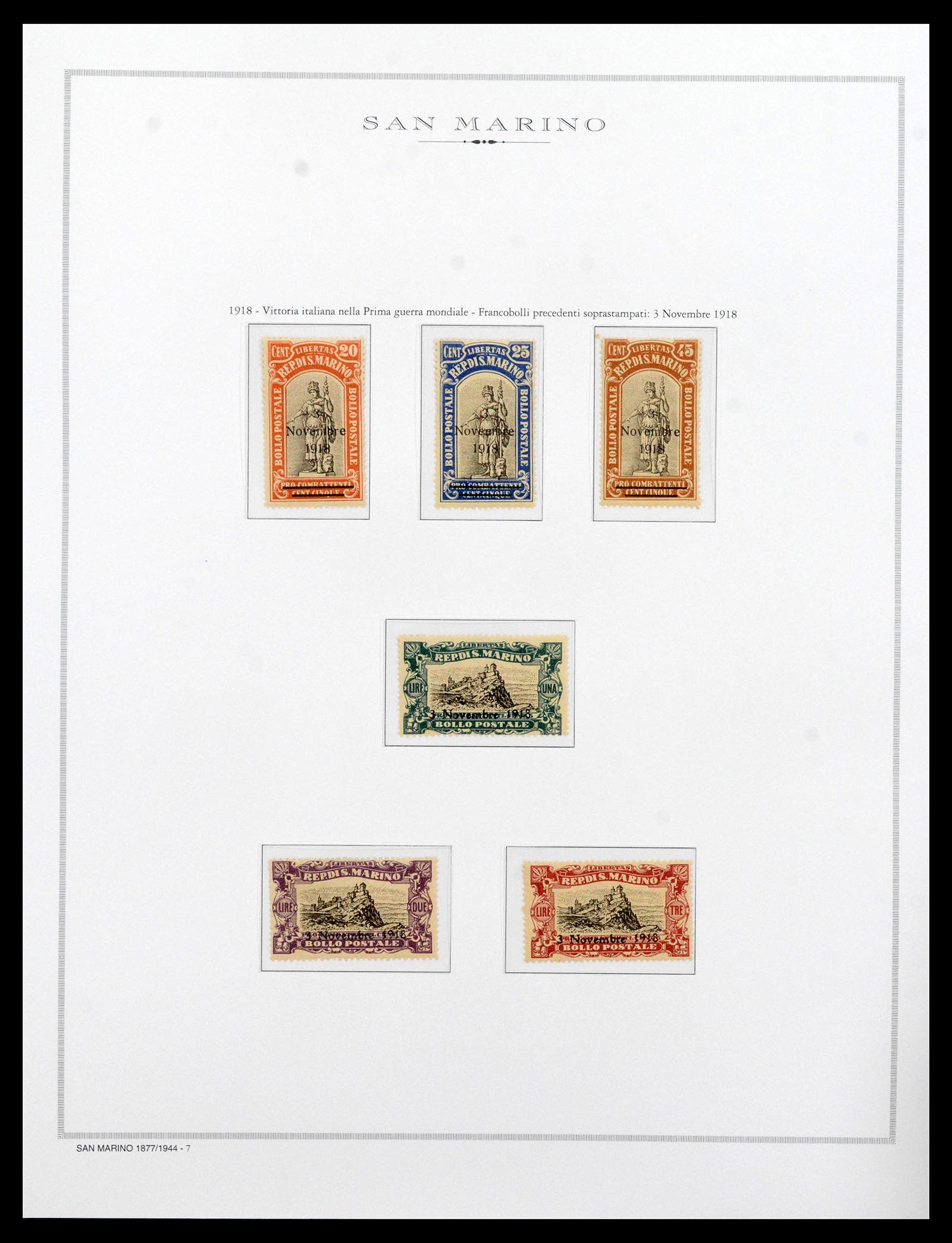 38955 0006 - Postzegelverzameling 38955 San Marino 1892-2017.