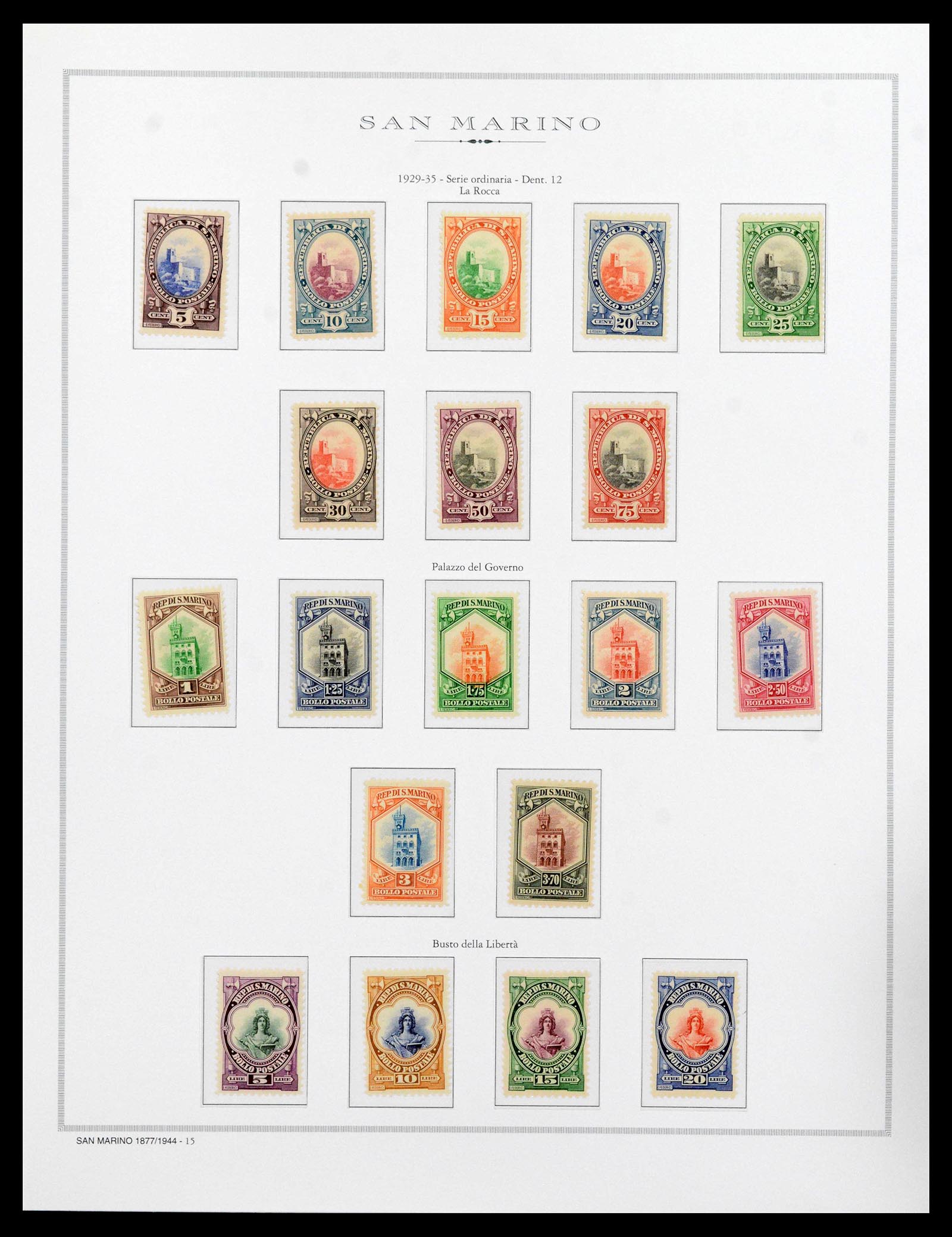 38955 0014 - Stamp collection 38955 San Marino 1892-2017.