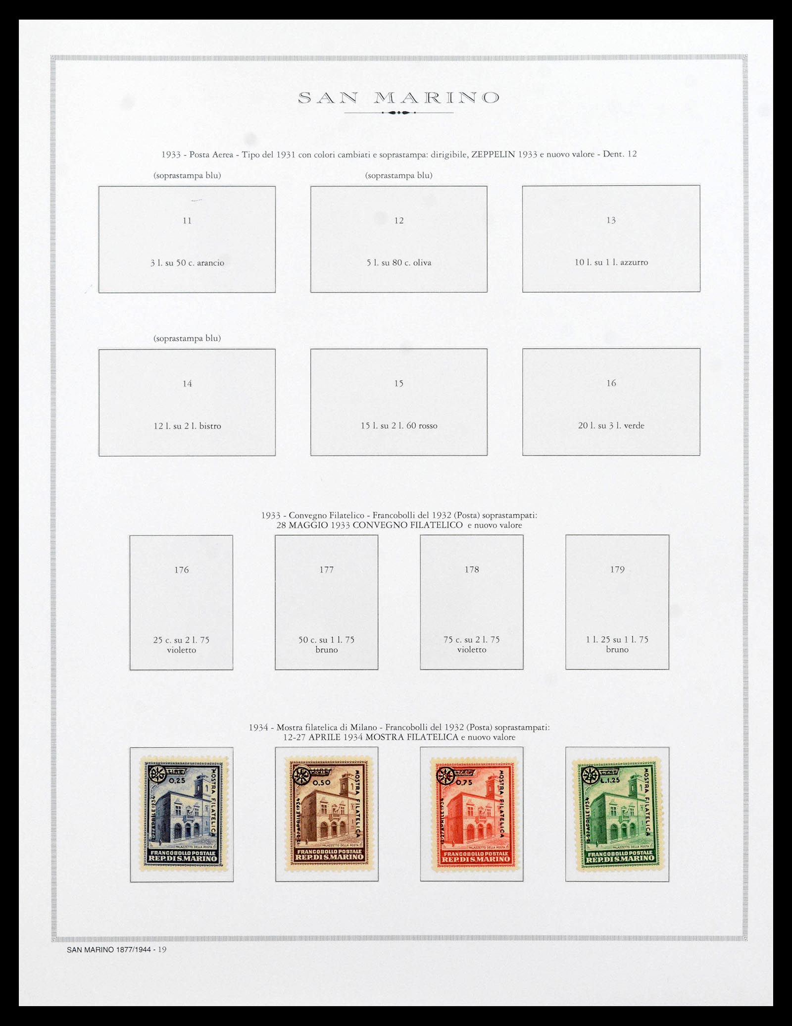 38955 0015 - Stamp collection 38955 San Marino 1892-2017.