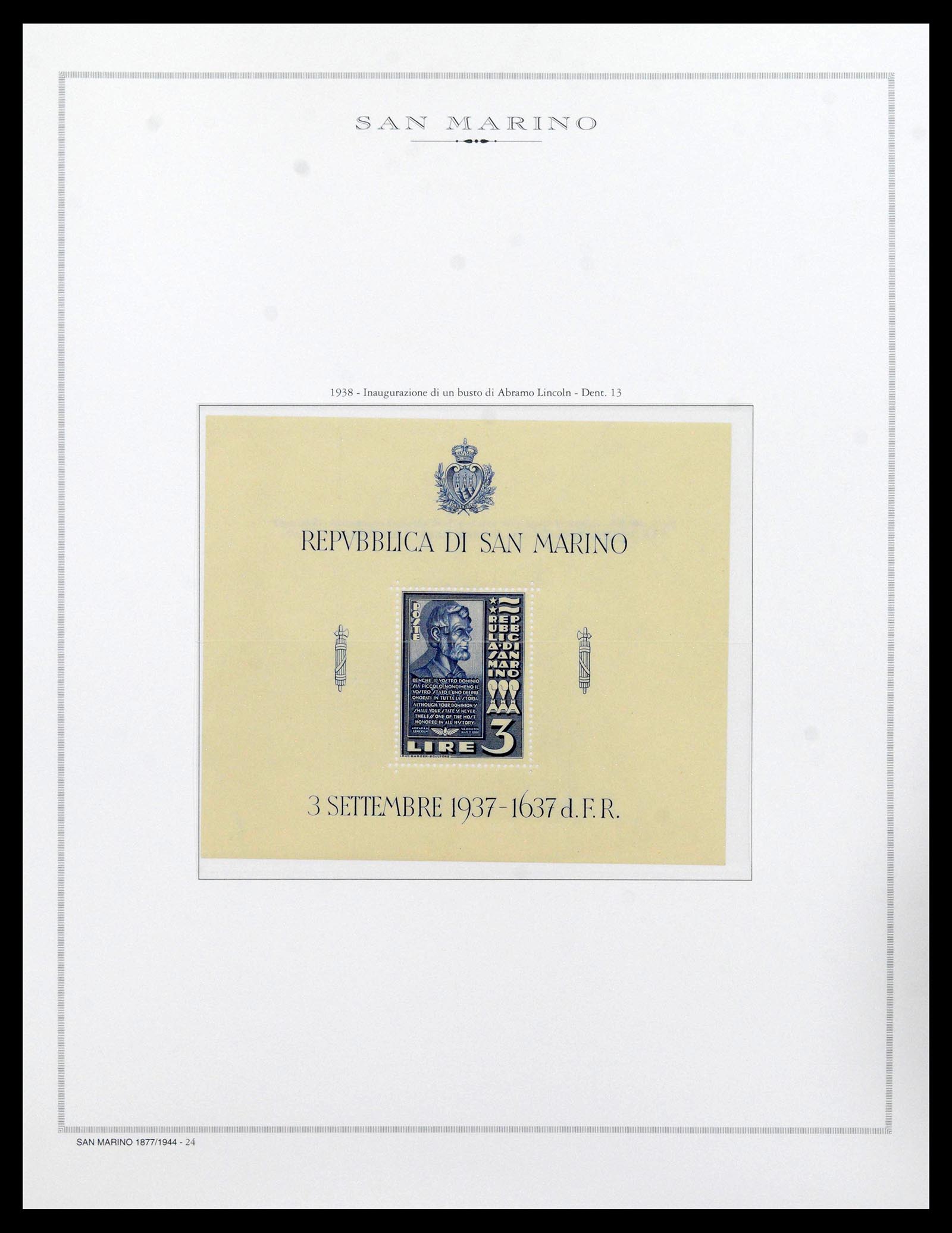 38955 0019 - Postzegelverzameling 38955 San Marino 1892-2017.