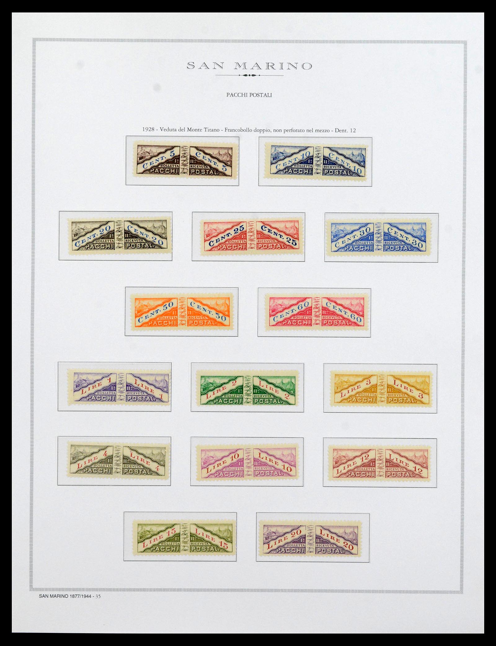 38955 0030 - Postzegelverzameling 38955 San Marino 1892-2017.