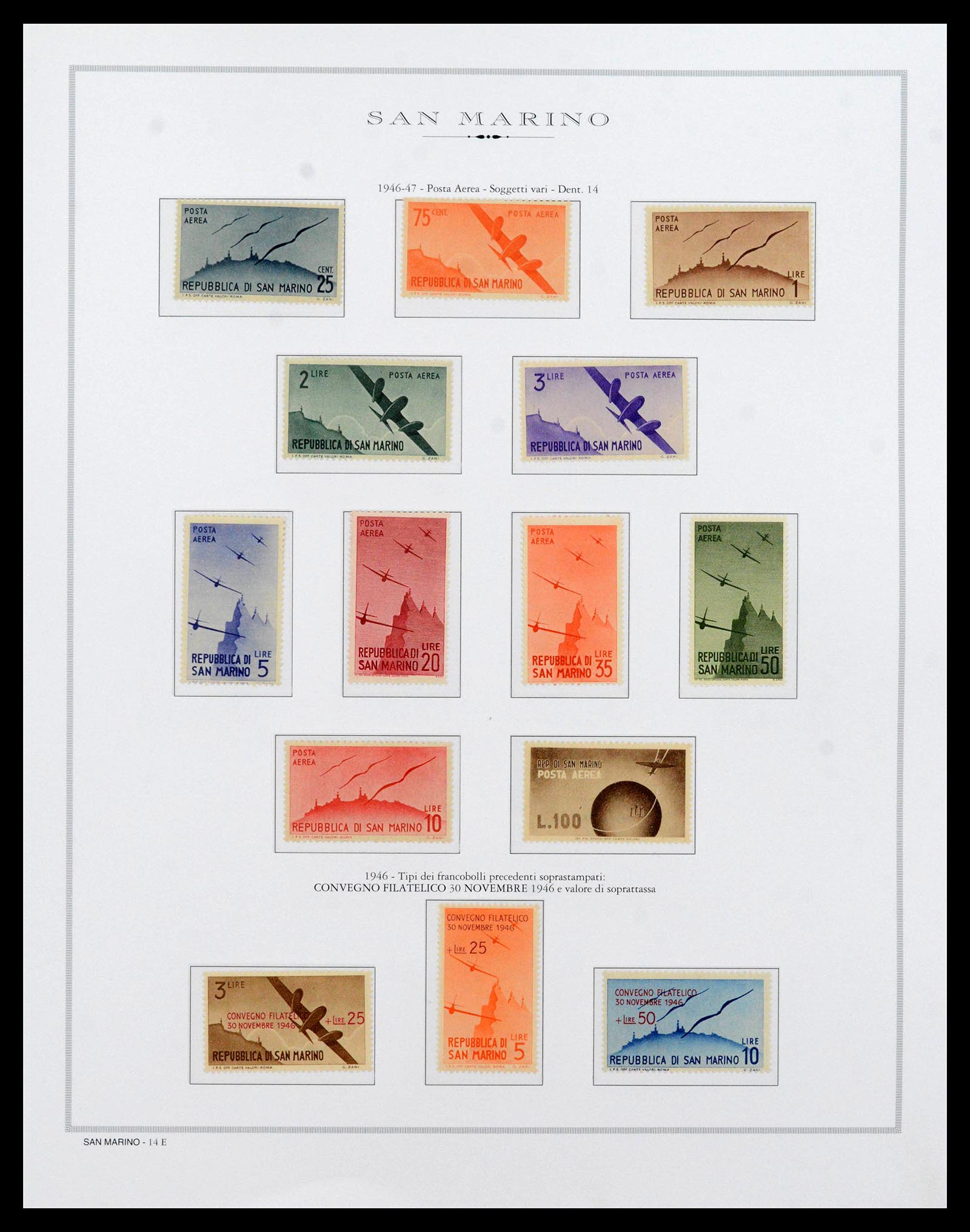 38955 0038 - Postzegelverzameling 38955 San Marino 1892-2017.