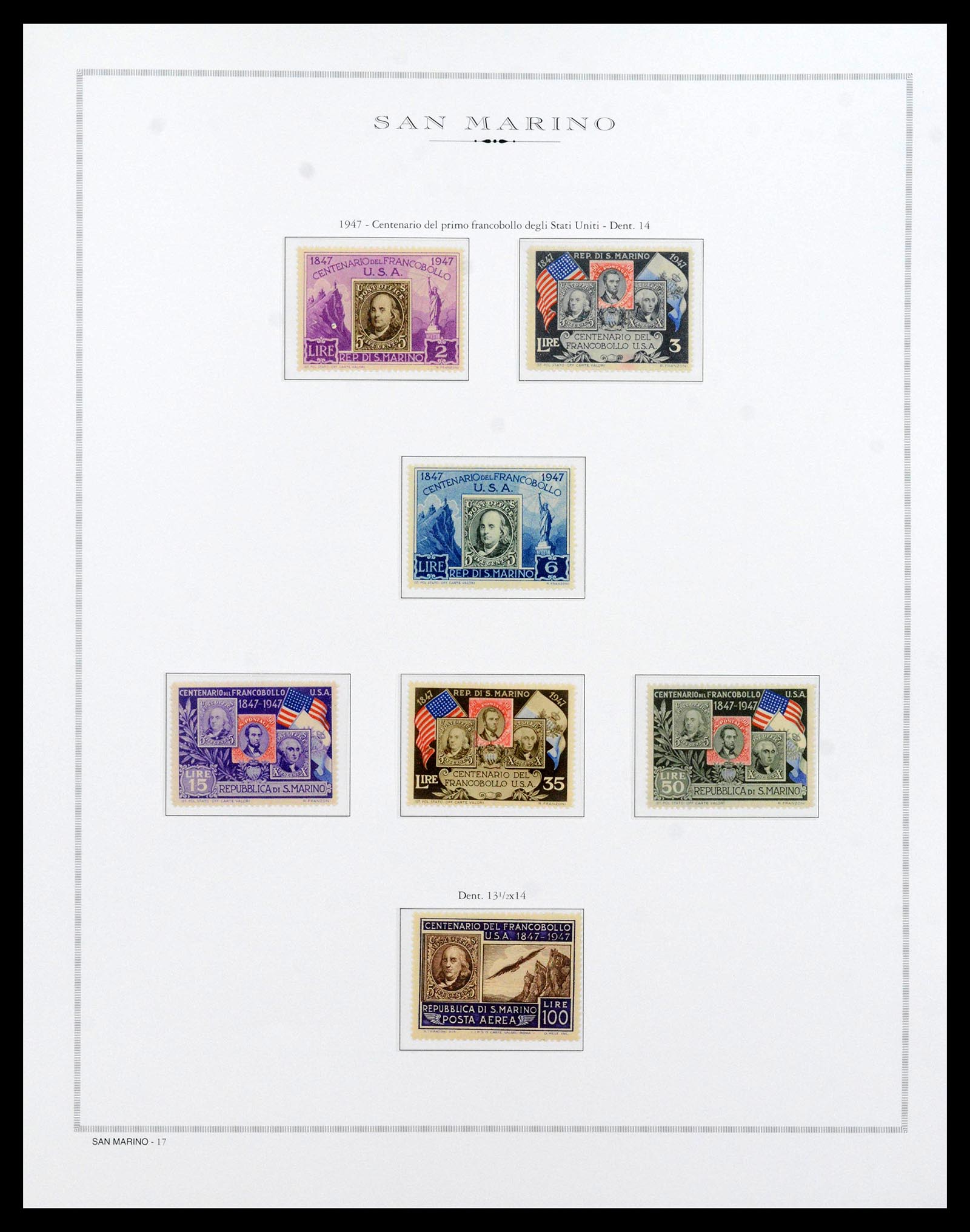 38955 0043 - Postzegelverzameling 38955 San Marino 1892-2017.