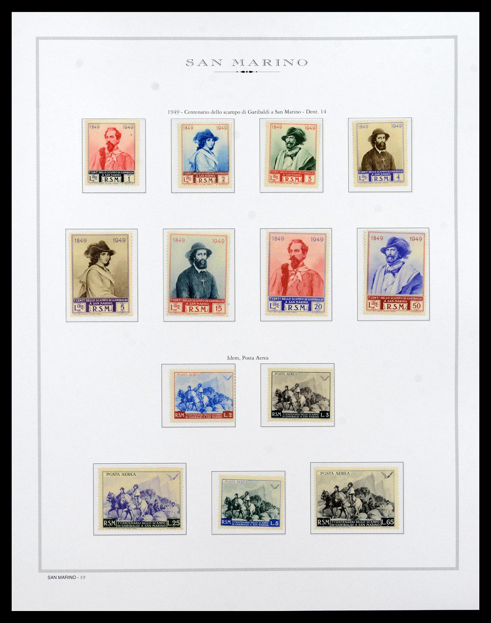 38955 0046 - Stamp collection 38955 San Marino 1892-2017.