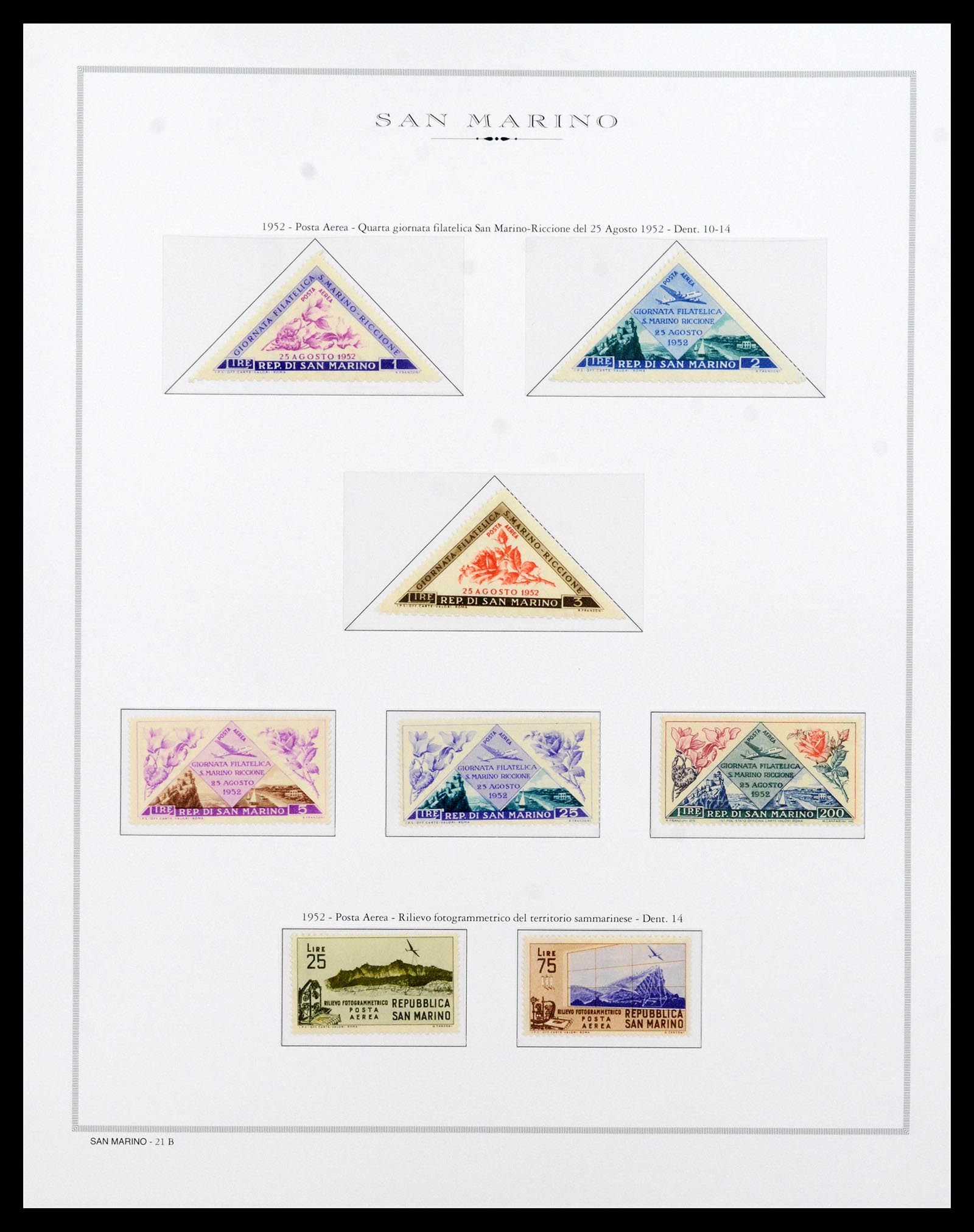 38955 0053 - Postzegelverzameling 38955 San Marino 1892-2017.