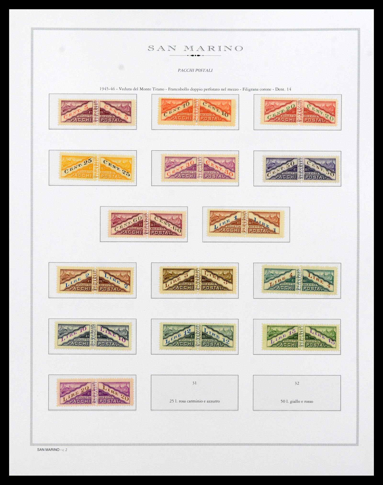 38955 0055 - Postzegelverzameling 38955 San Marino 1892-2017.