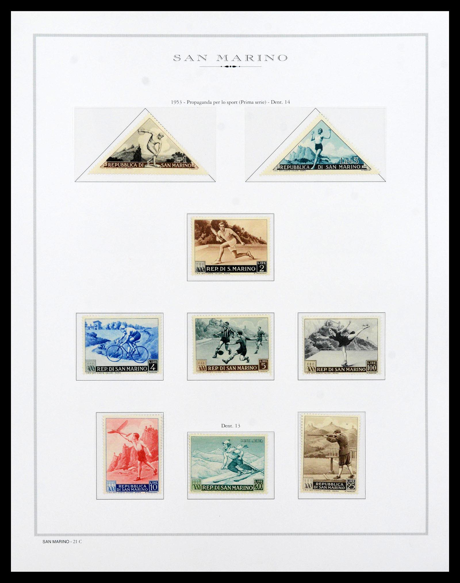 38955 0056 - Stamp collection 38955 San Marino 1892-2017.