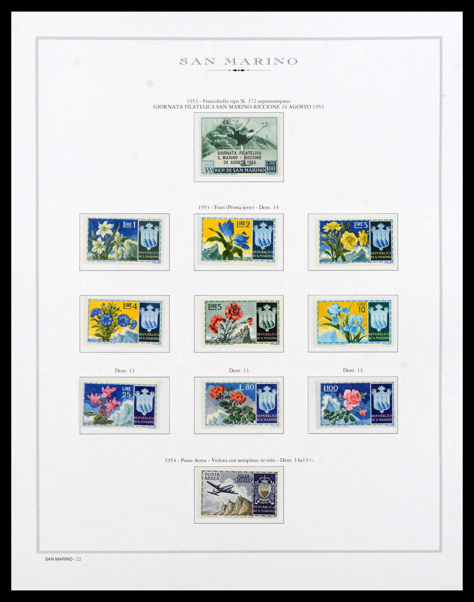 38955 0057 - Postzegelverzameling 38955 San Marino 1892-2017.