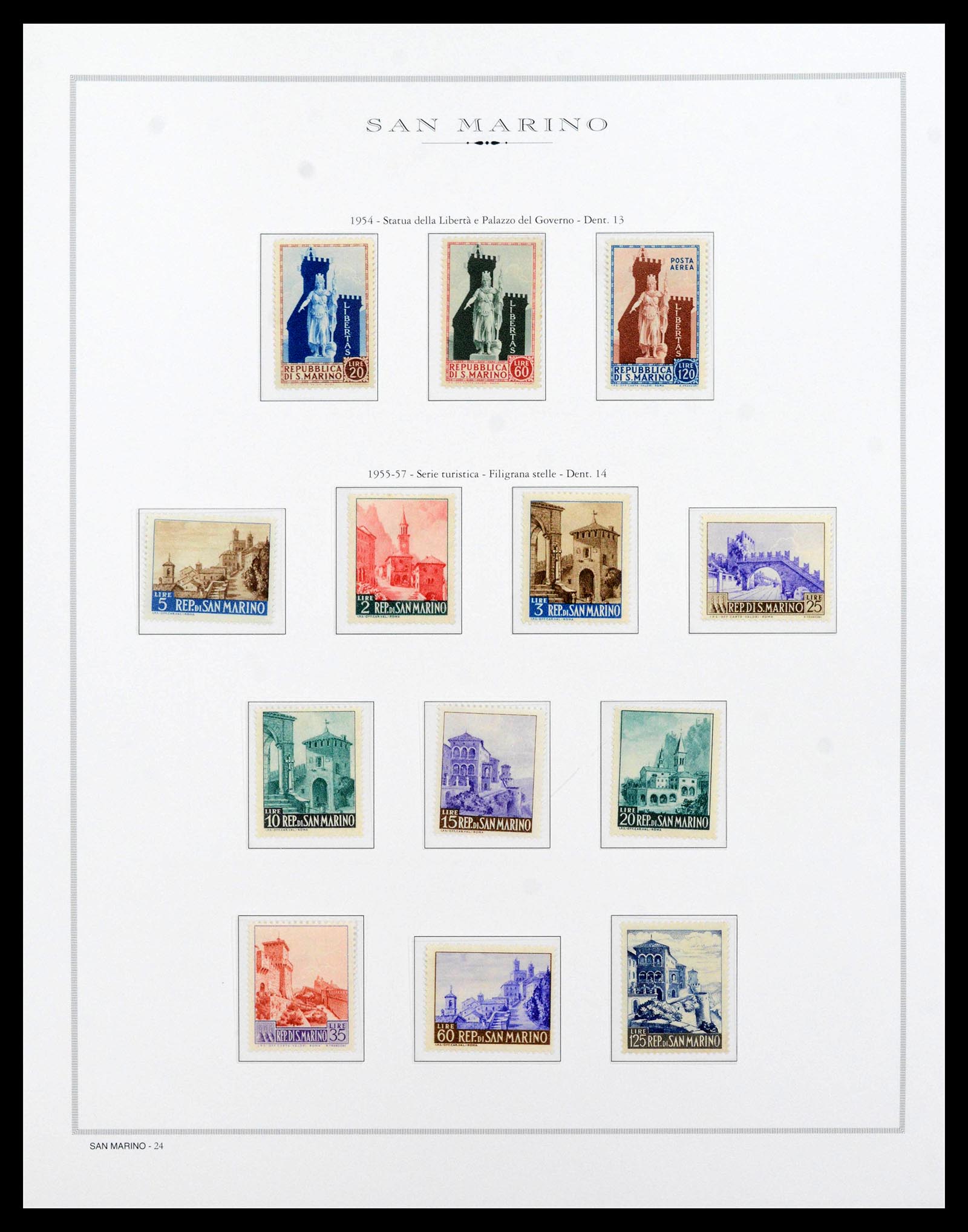 38955 0059 - Postzegelverzameling 38955 San Marino 1892-2017.