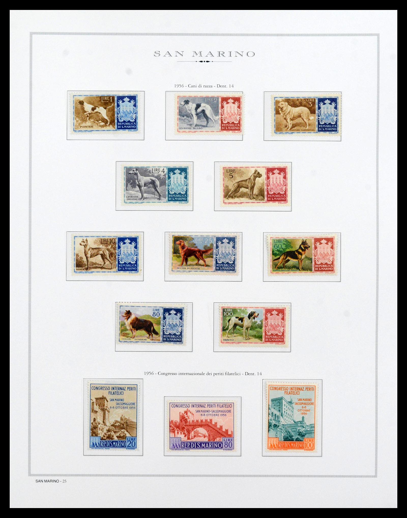 38955 0062 - Postzegelverzameling 38955 San Marino 1892-2017.
