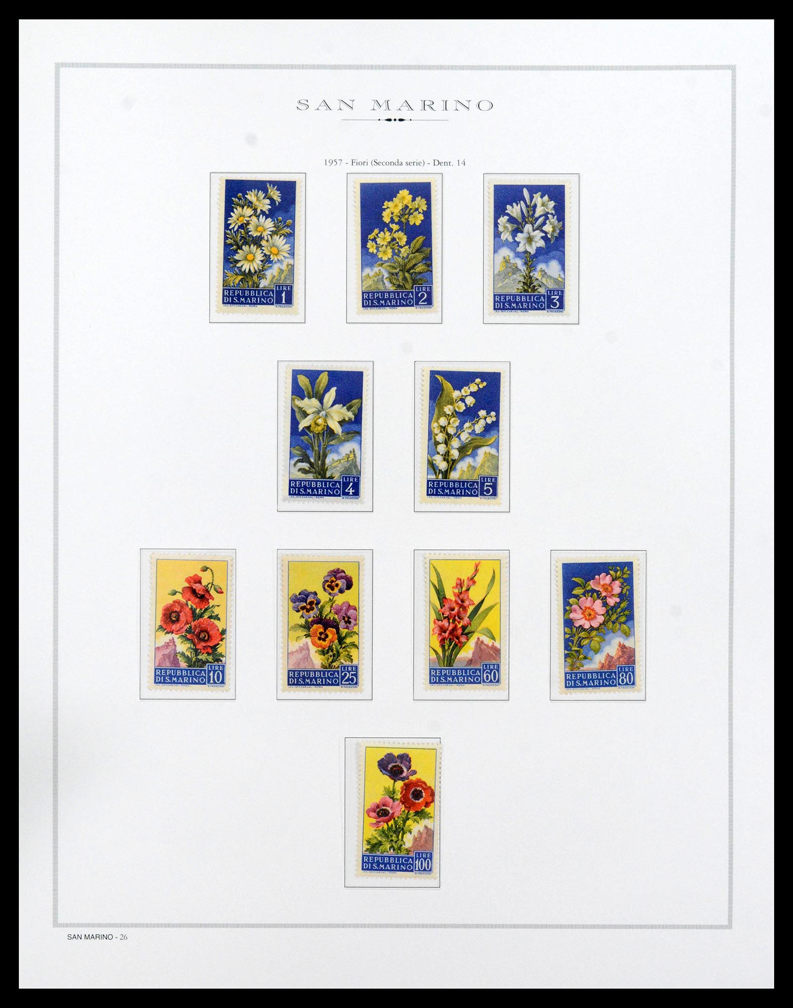 38955 0063 - Postzegelverzameling 38955 San Marino 1892-2017.