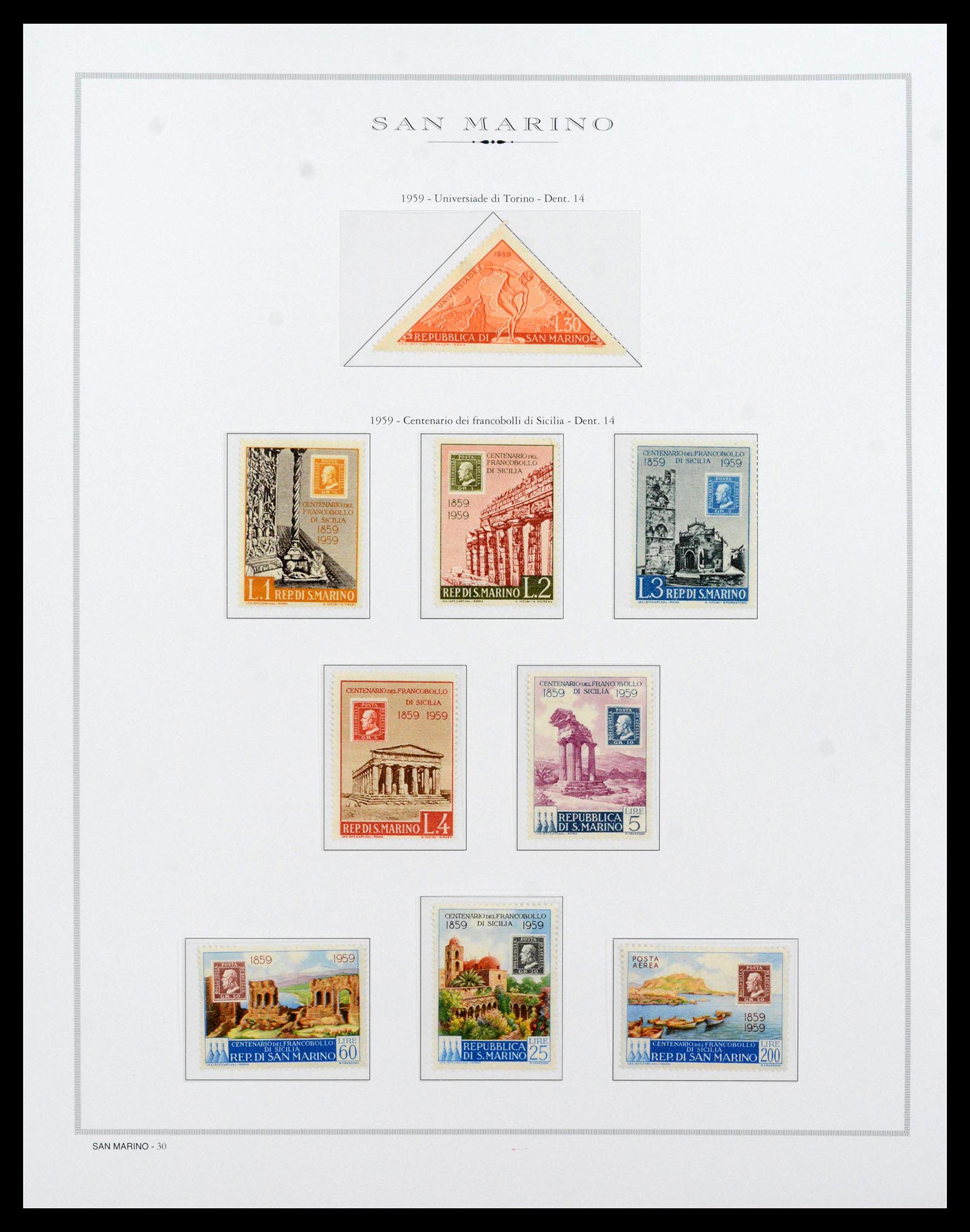 38955 0069 - Postzegelverzameling 38955 San Marino 1892-2017.