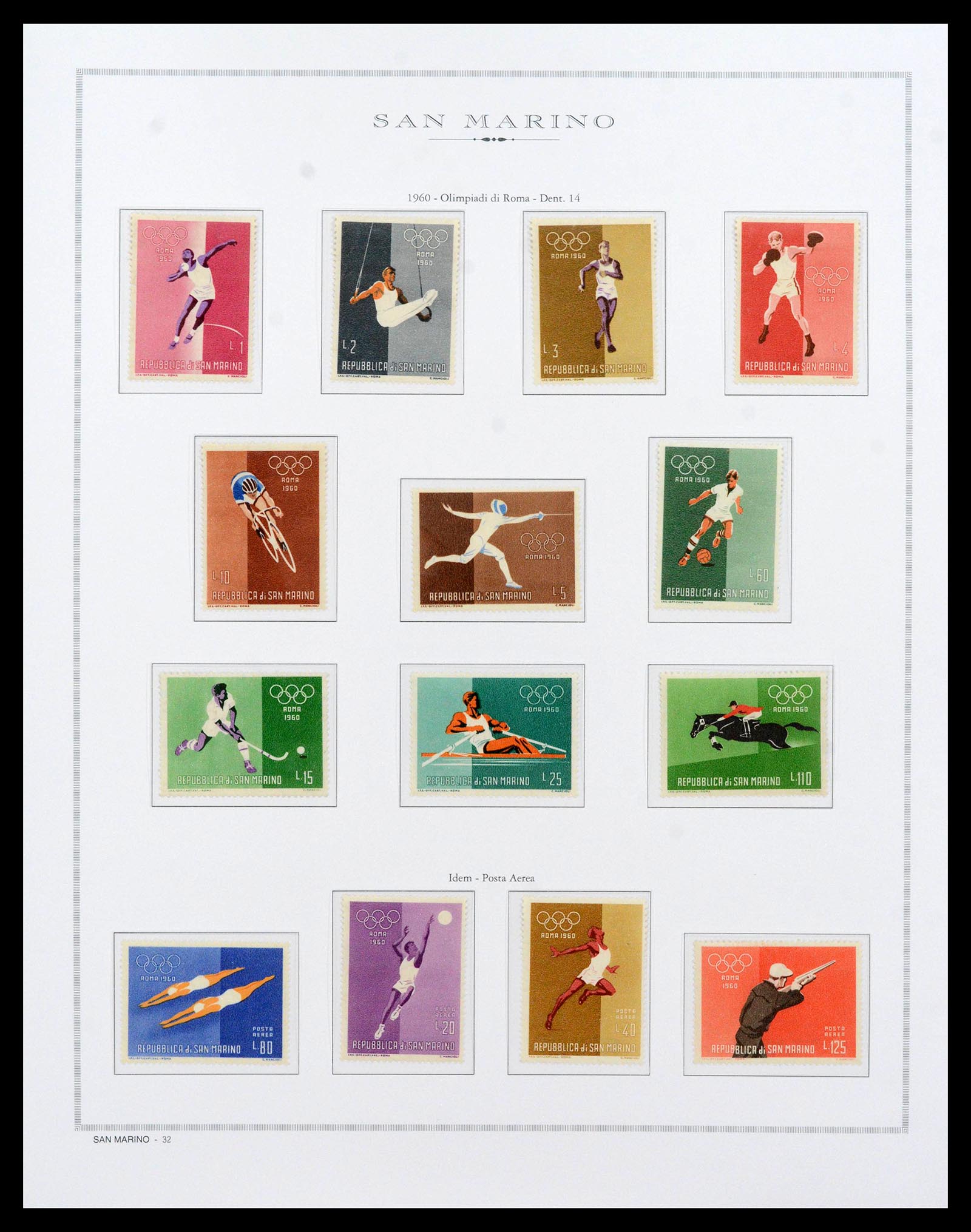 38955 0072 - Postzegelverzameling 38955 San Marino 1892-2017.