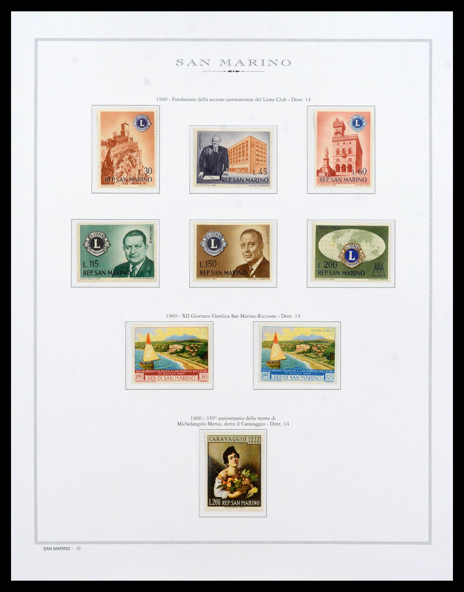 38955 0077 - Postzegelverzameling 38955 San Marino 1892-2017.