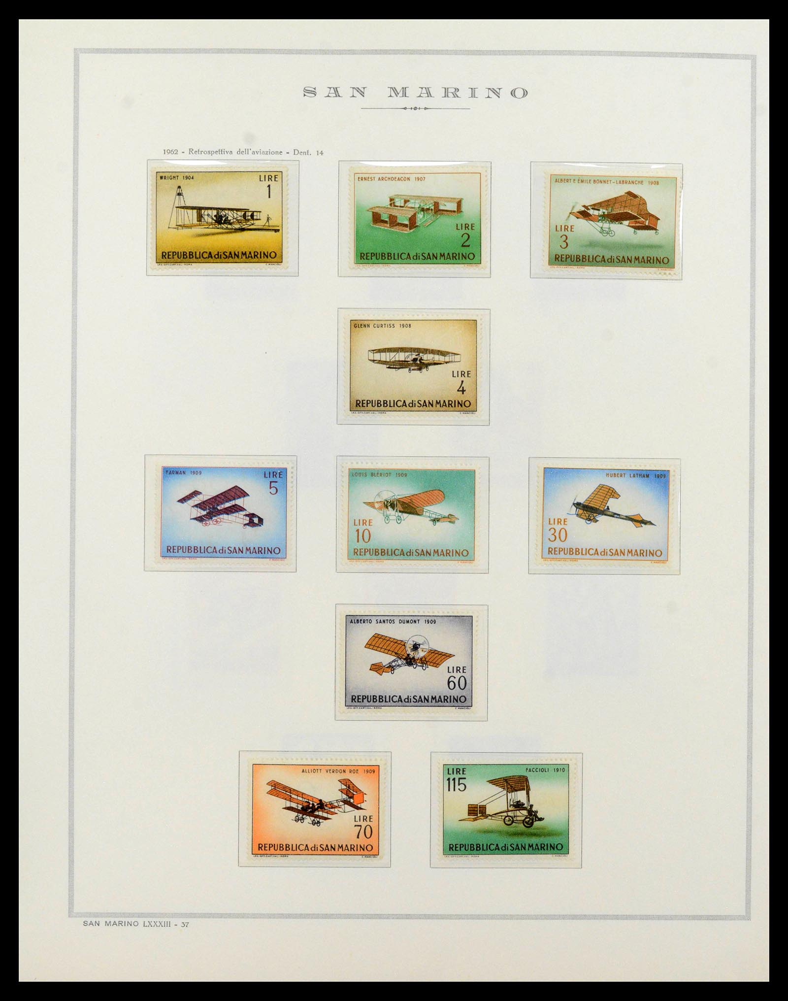 38955 0083 - Postzegelverzameling 38955 San Marino 1892-2017.