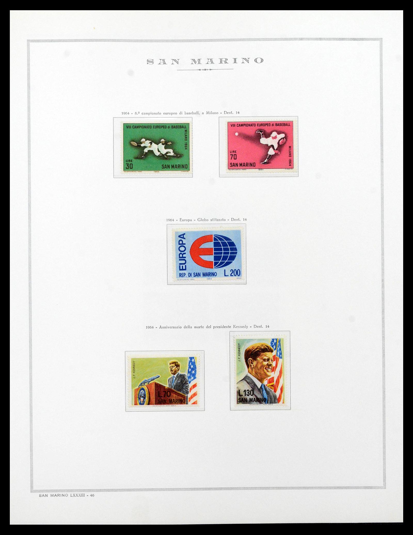 38955 0093 - Stamp collection 38955 San Marino 1892-2017.