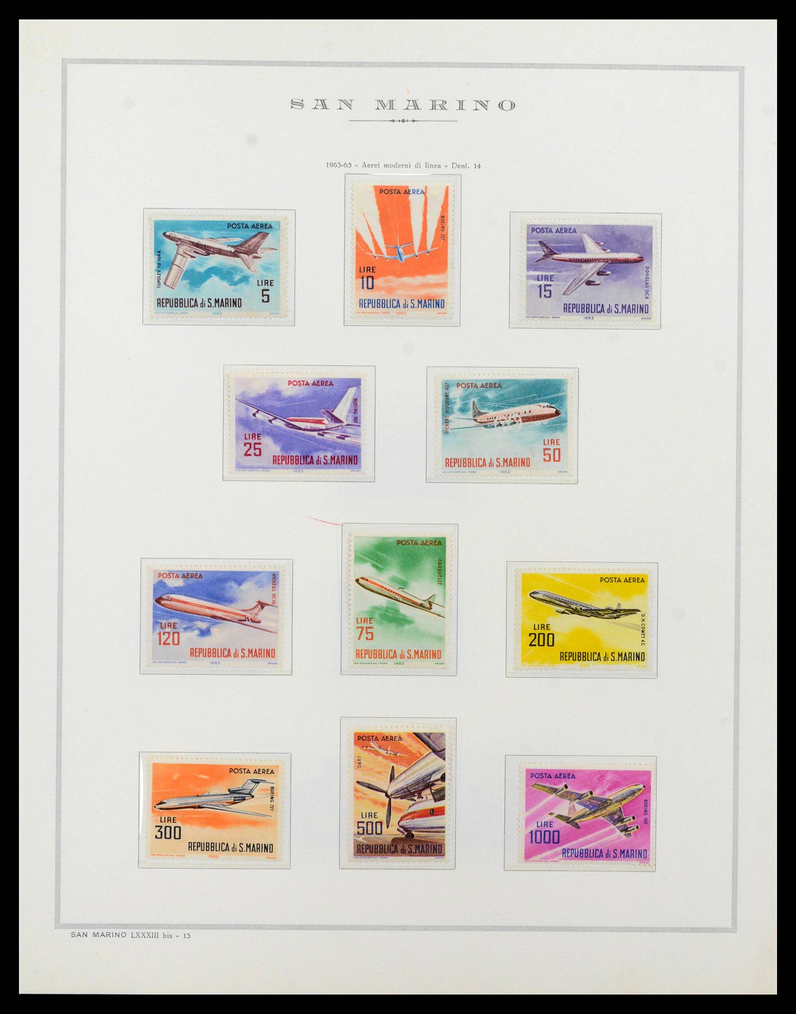 38955 0095 - Stamp collection 38955 San Marino 1892-2017.