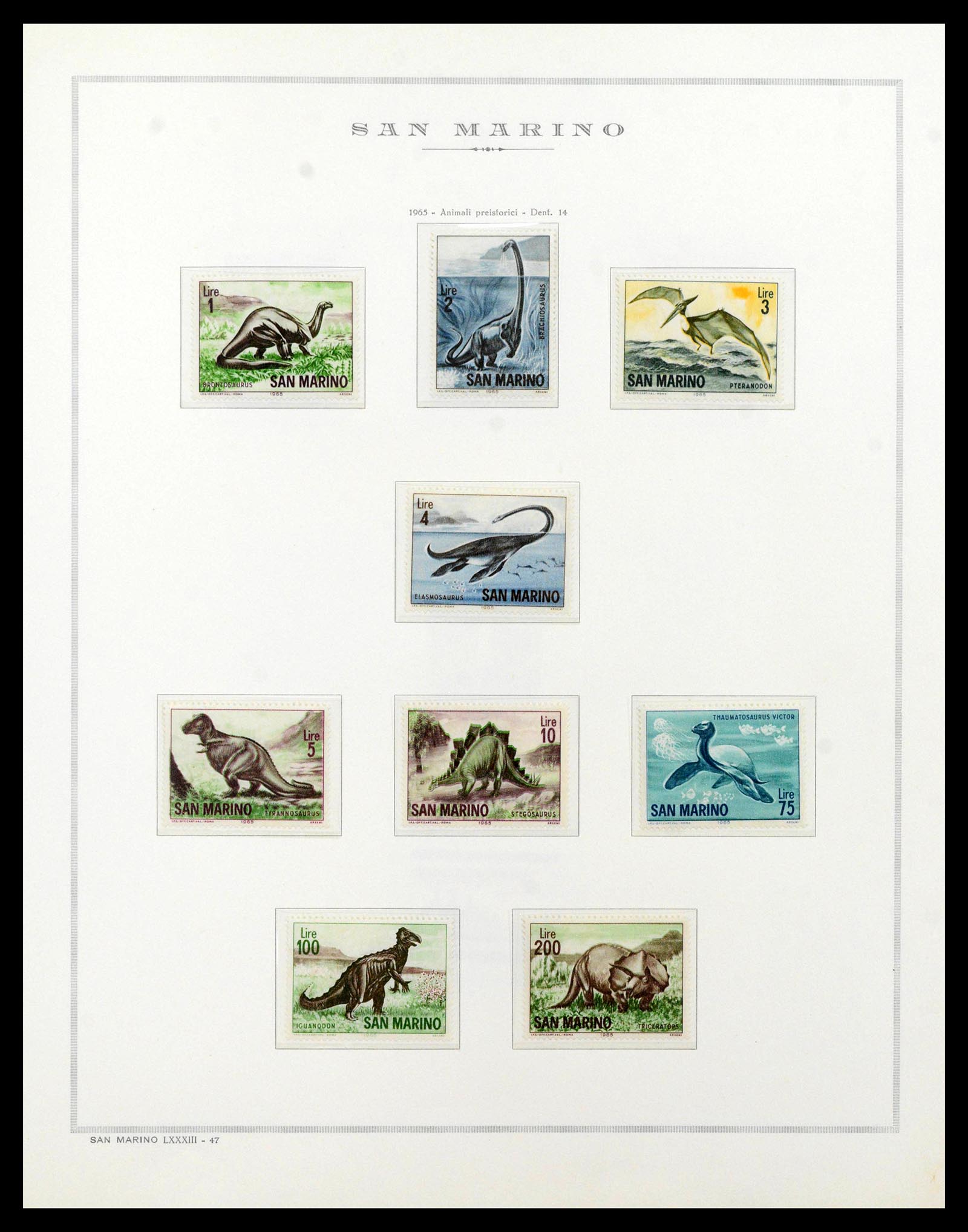 38955 0096 - Postzegelverzameling 38955 San Marino 1892-2017.