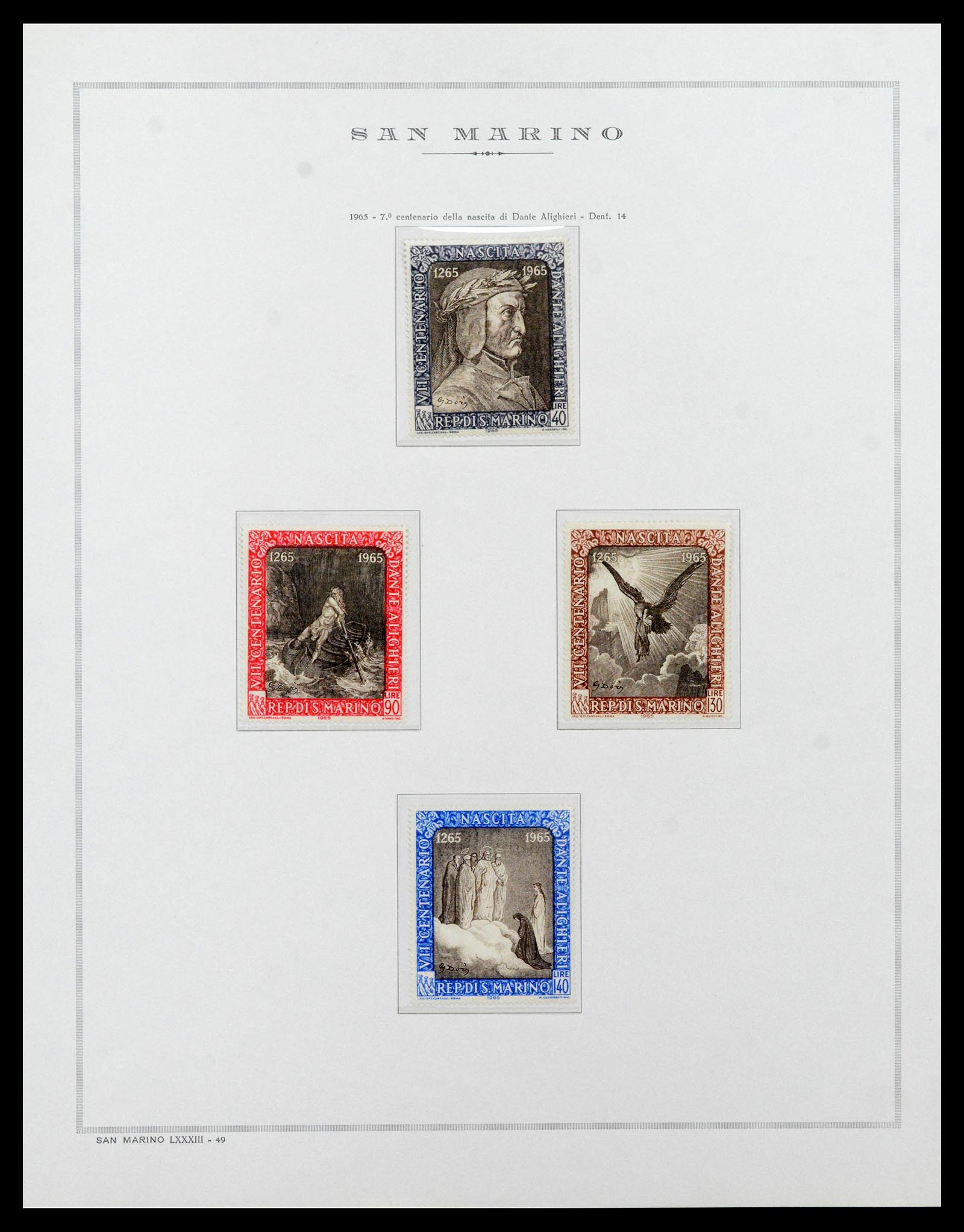38955 0098 - Postzegelverzameling 38955 San Marino 1892-2017.