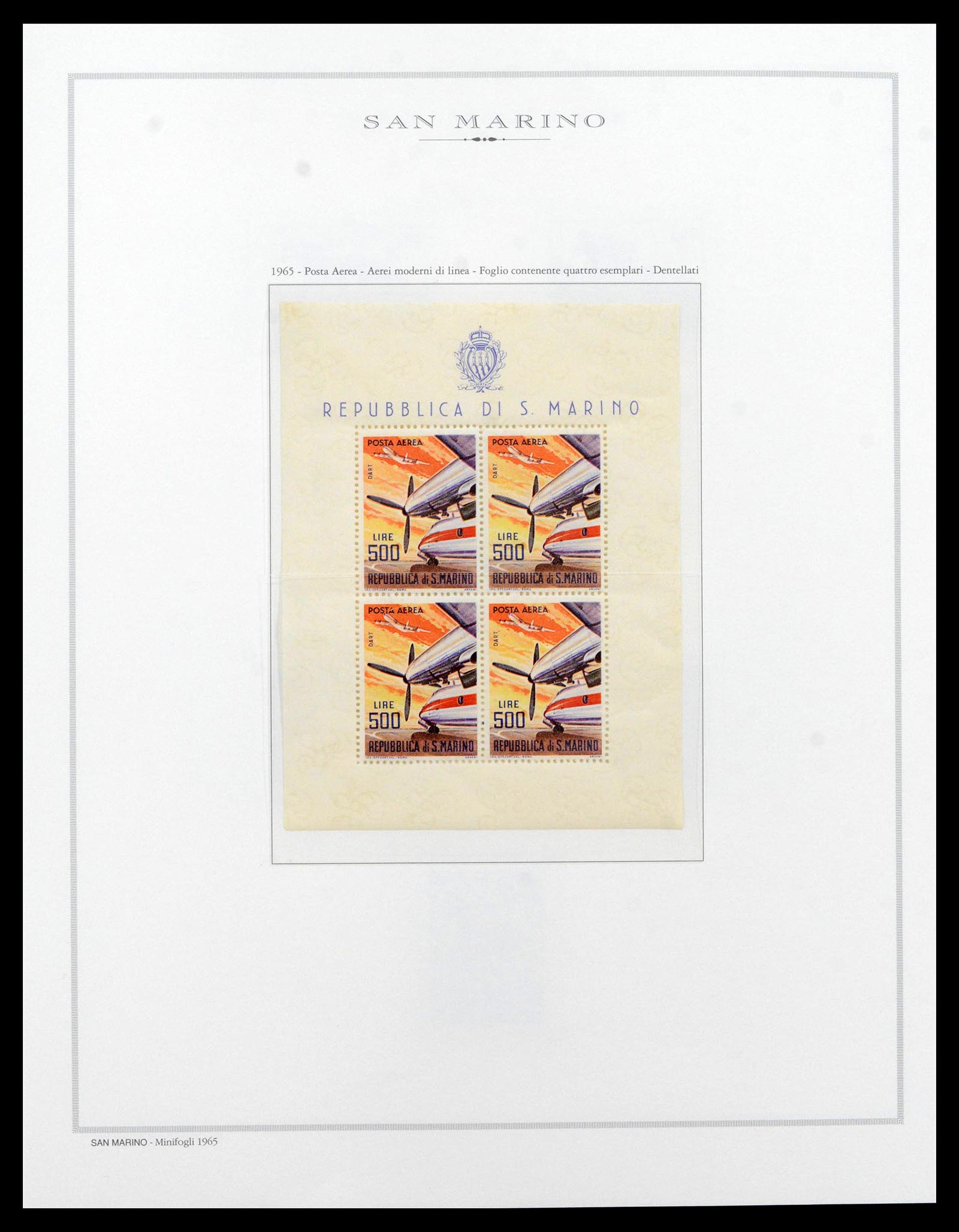 38955 0099 - Postzegelverzameling 38955 San Marino 1892-2017.