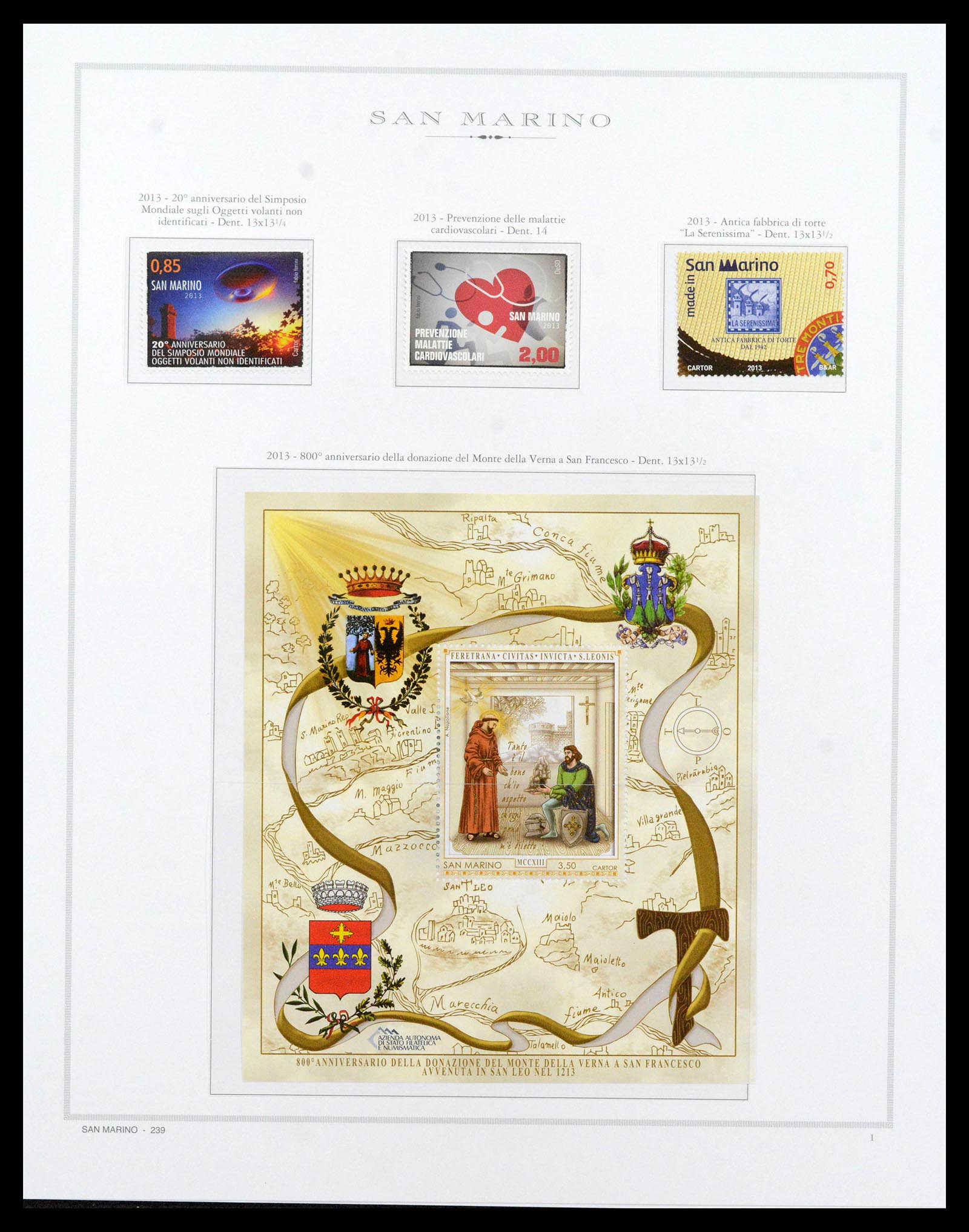 38955 0326 - Stamp collection 38955 San Marino 1892-2017.