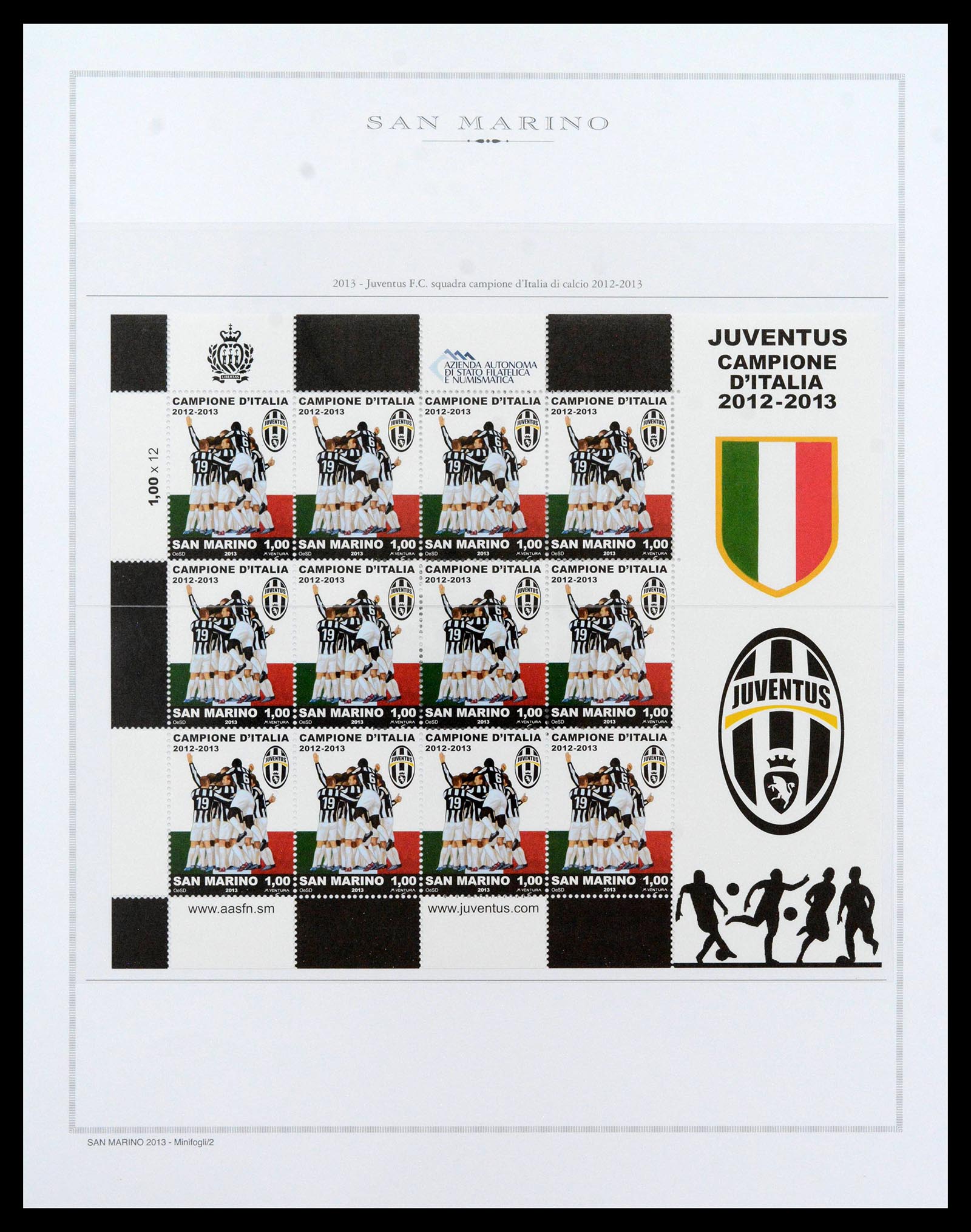 38955 0335 - Postzegelverzameling 38955 San Marino 1892-2017.
