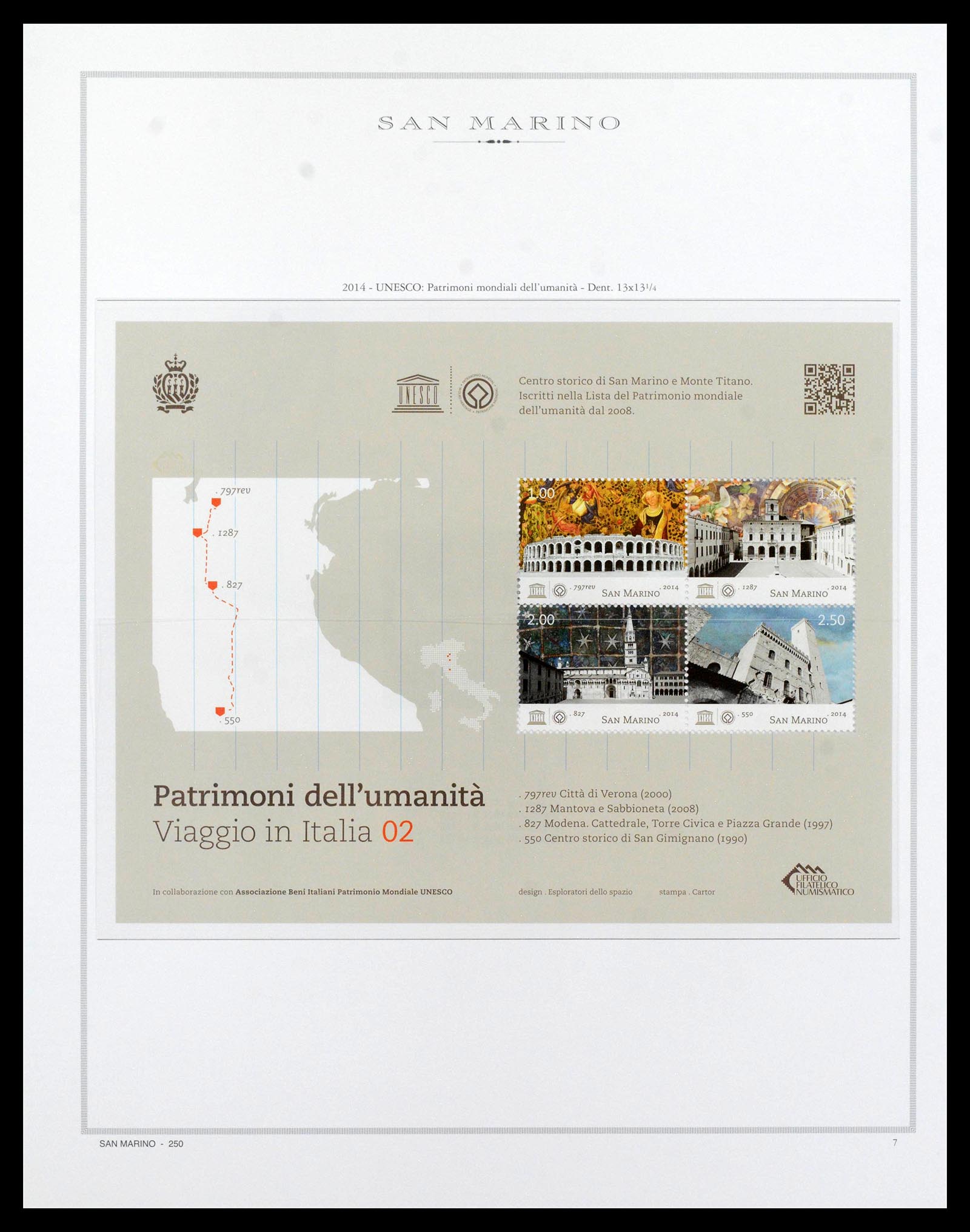 38955 0343 - Postzegelverzameling 38955 San Marino 1892-2017.