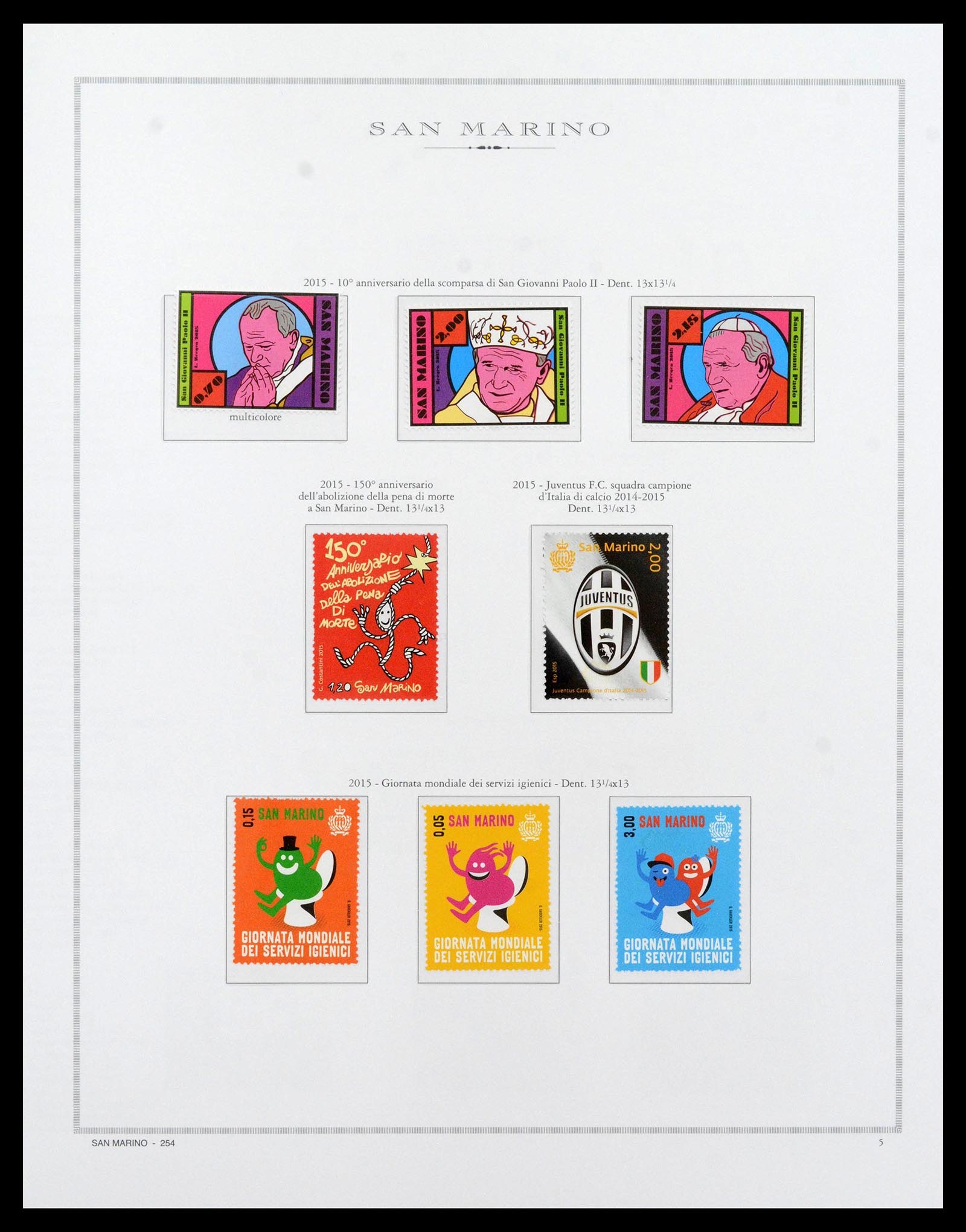 38955 0348 - Postzegelverzameling 38955 San Marino 1892-2017.