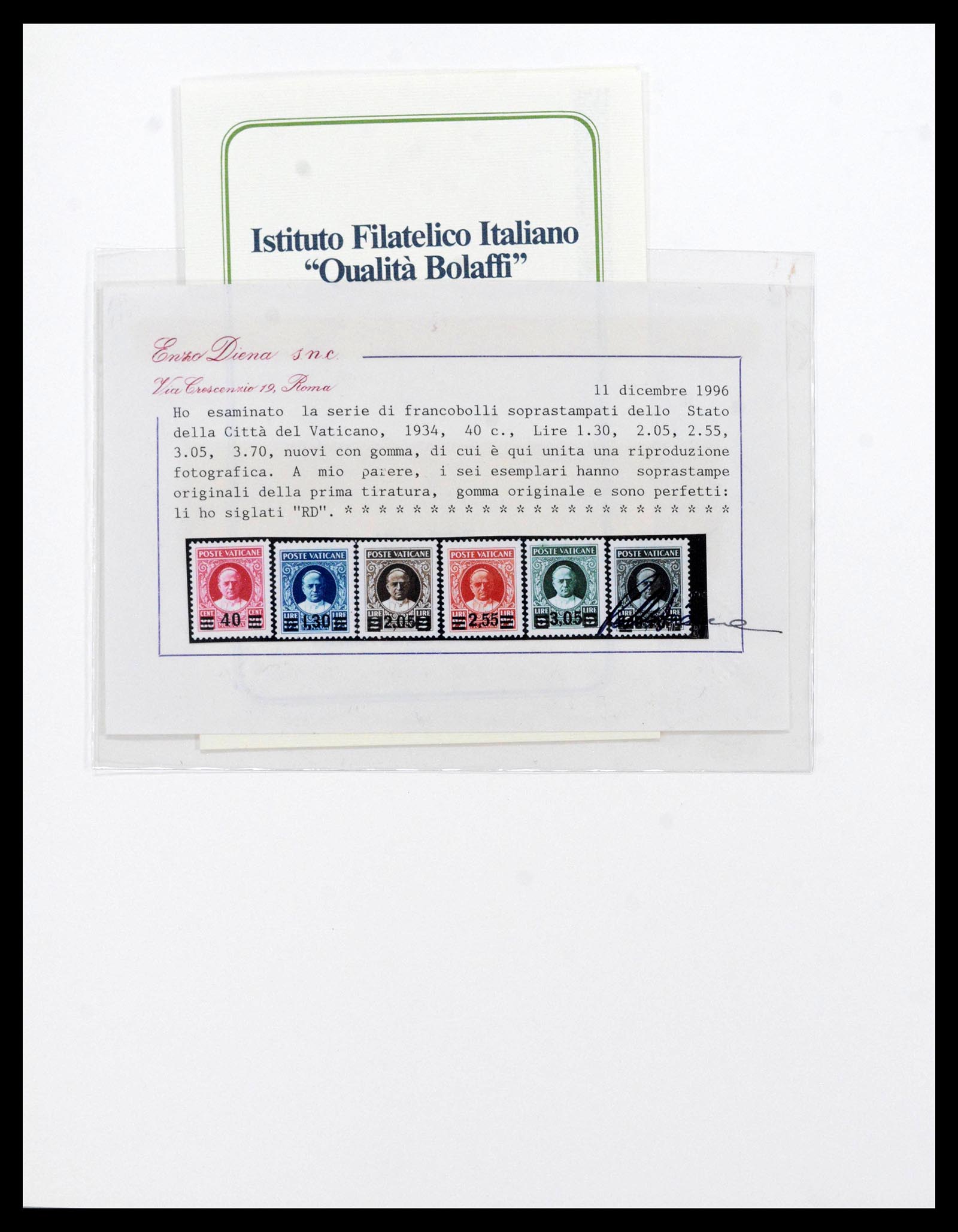 38956 0007 - Stamp collection 38956 Vatican complete collection 1929-2014.