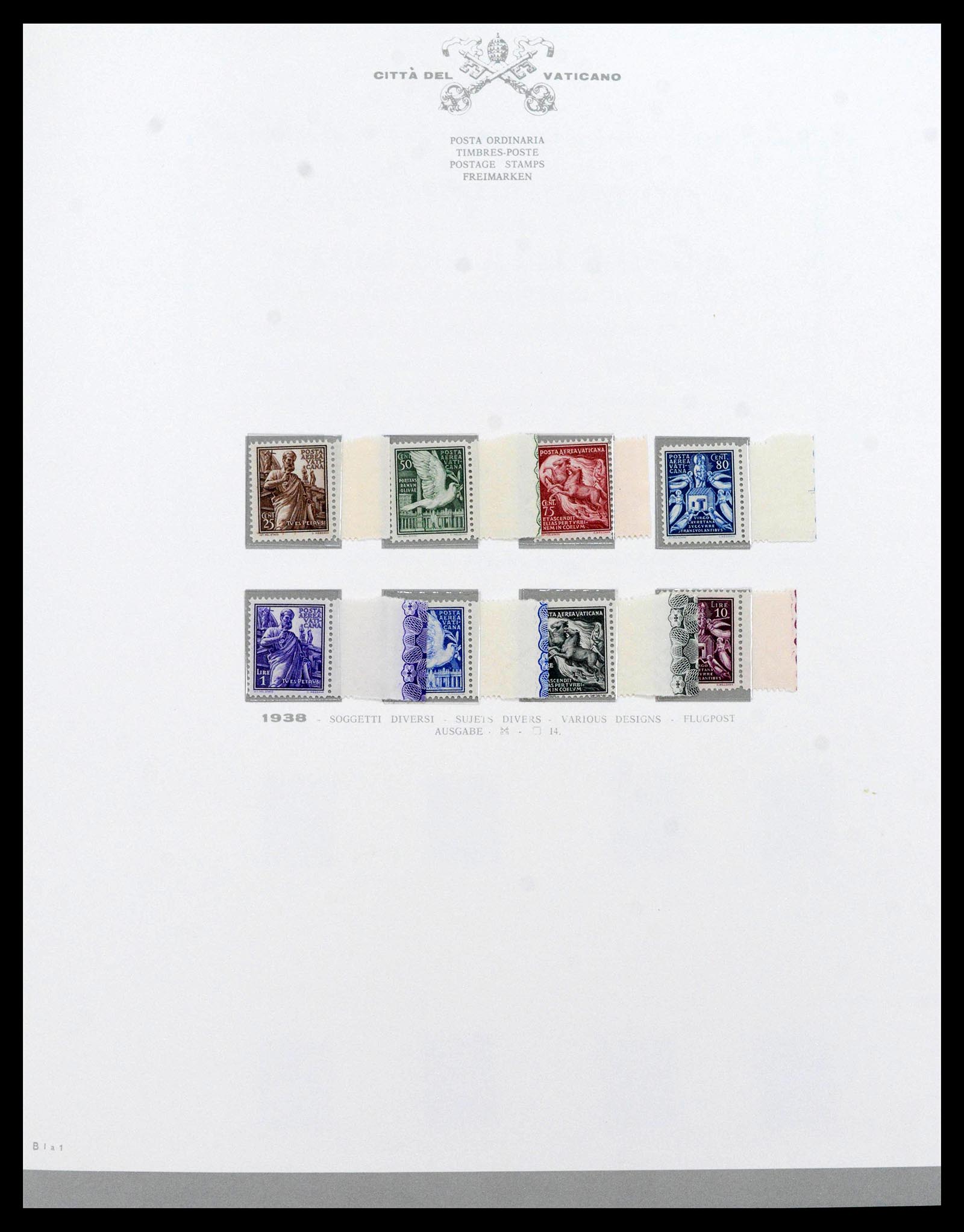 38956 0011 - Stamp collection 38956 Vatican complete collection 1929-2014.
