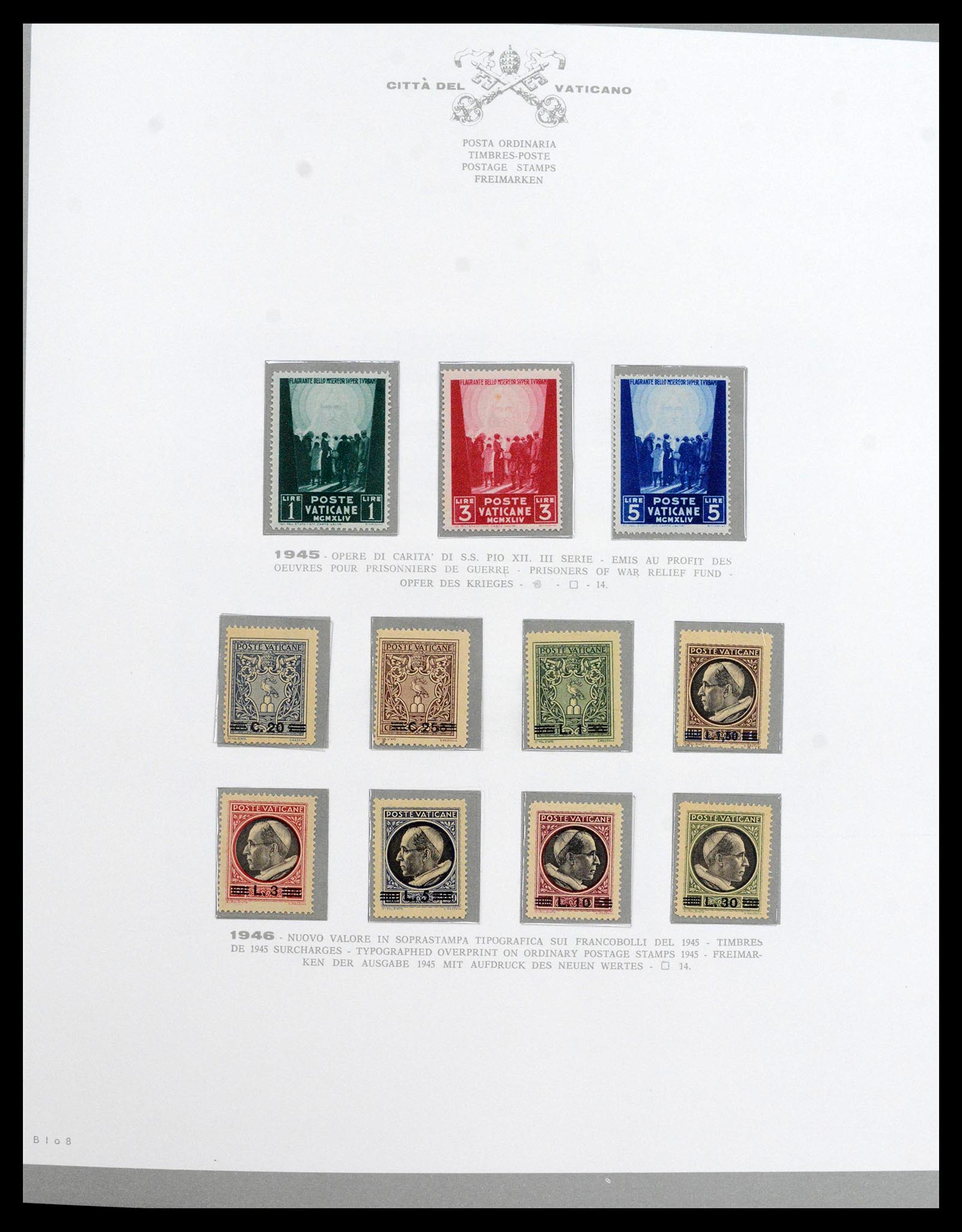38956 0016 - Stamp collection 38956 Vatican complete collection 1929-2014.