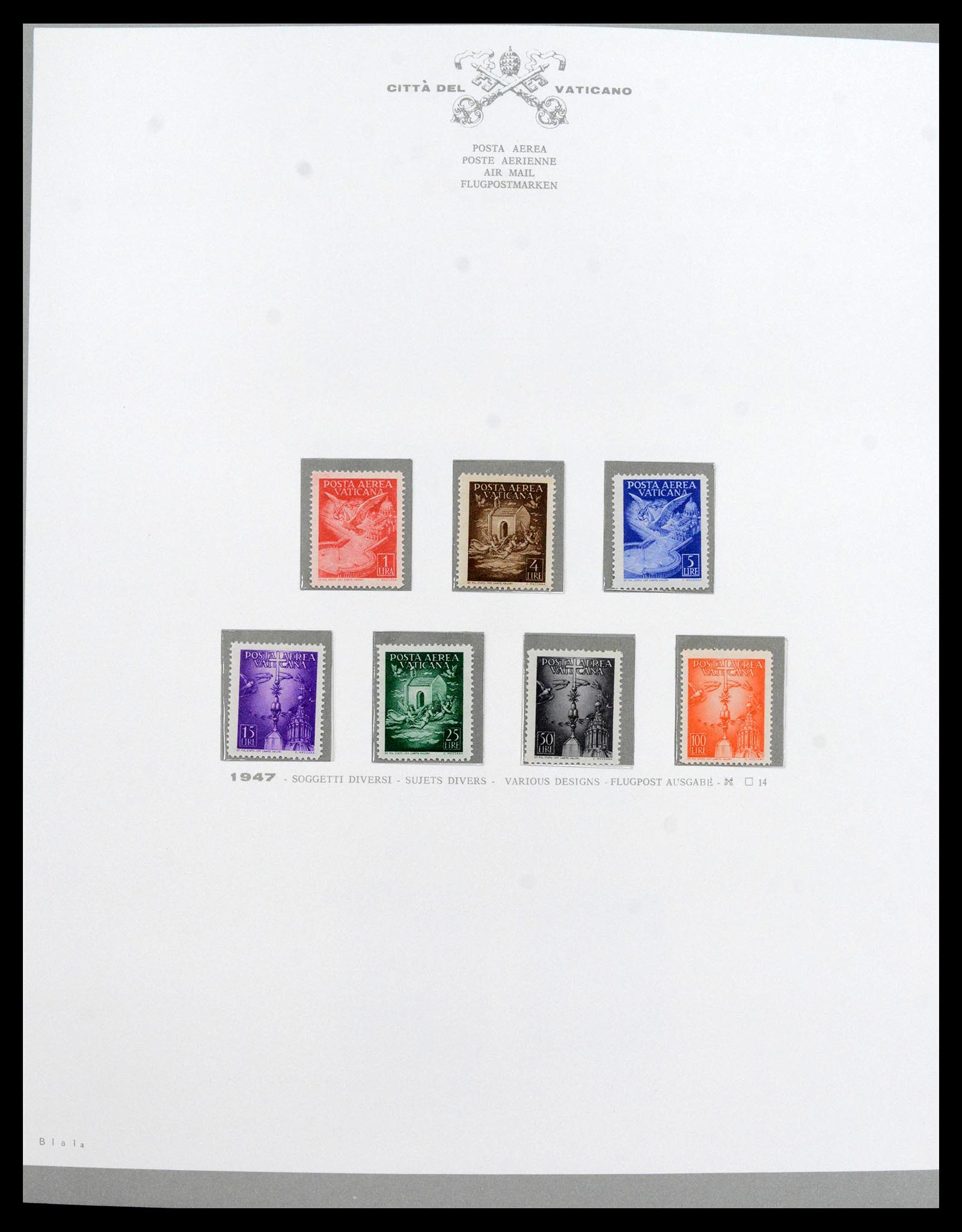 38956 0018 - Postzegelverzameling 38956 Vaticaan overcompleet 1929-2014.