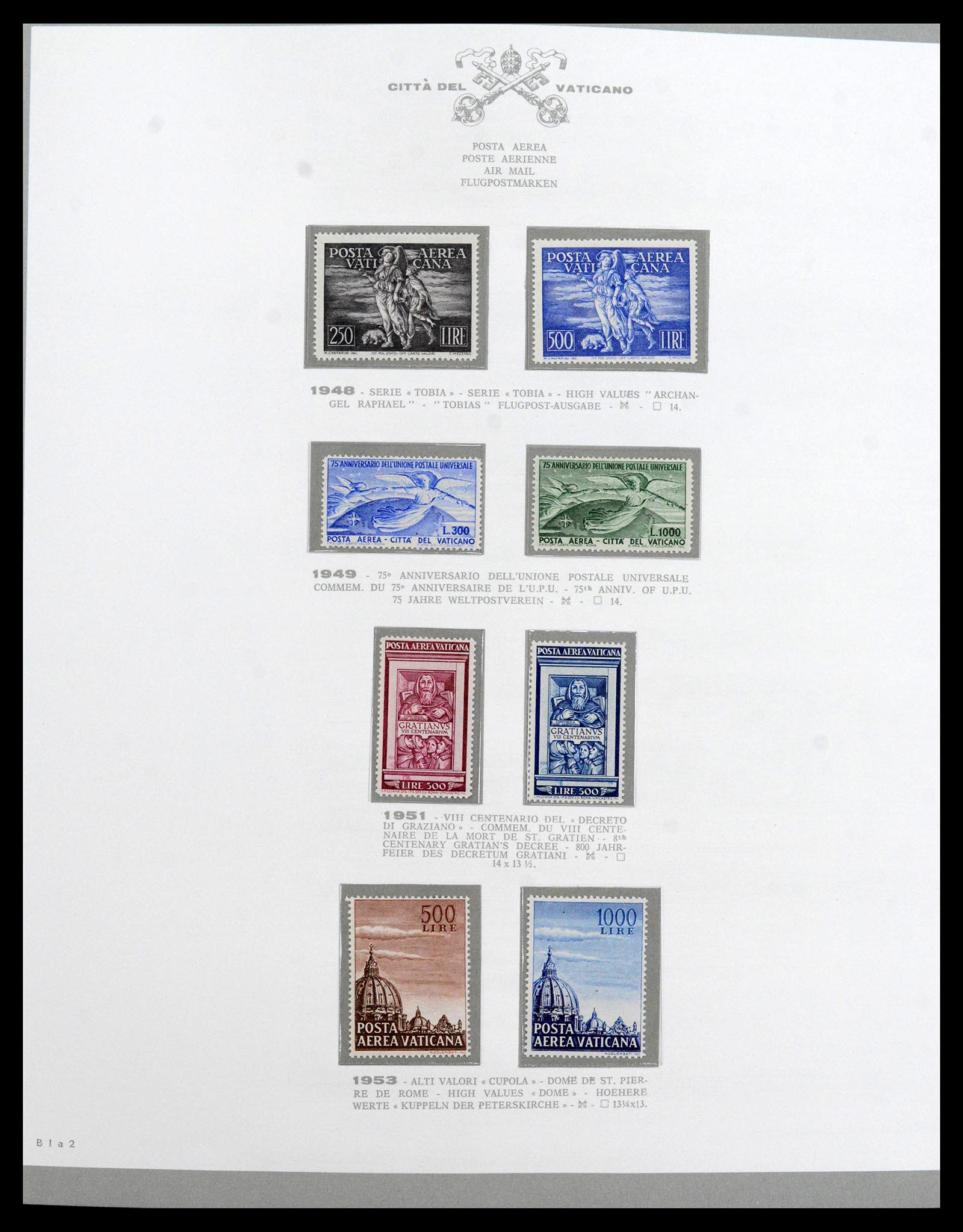 38956 0019 - Postzegelverzameling 38956 Vaticaan overcompleet 1929-2014.