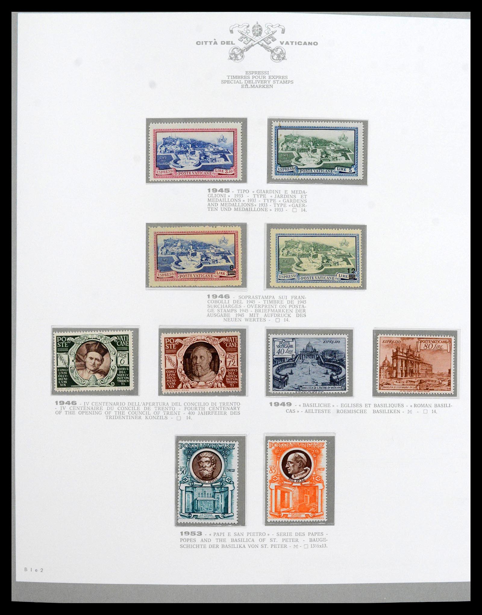 38956 0021 - Stamp collection 38956 Vatican complete collection 1929-2014.