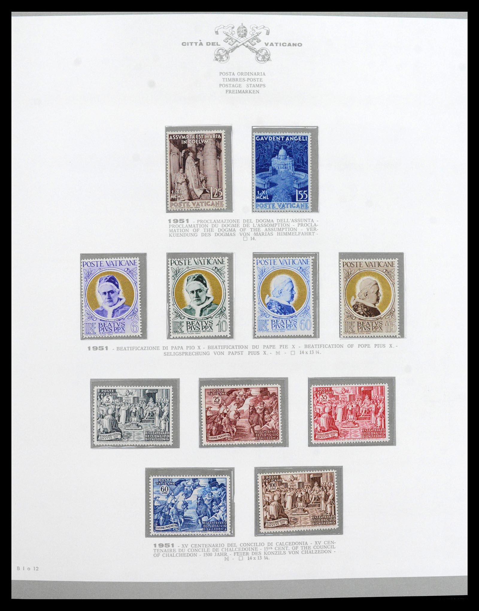 38956 0025 - Stamp collection 38956 Vatican complete collection 1929-2014.