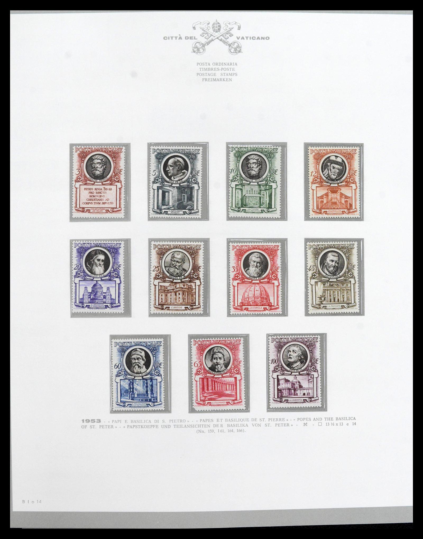 38956 0027 - Stamp collection 38956 Vatican complete collection 1929-2014.
