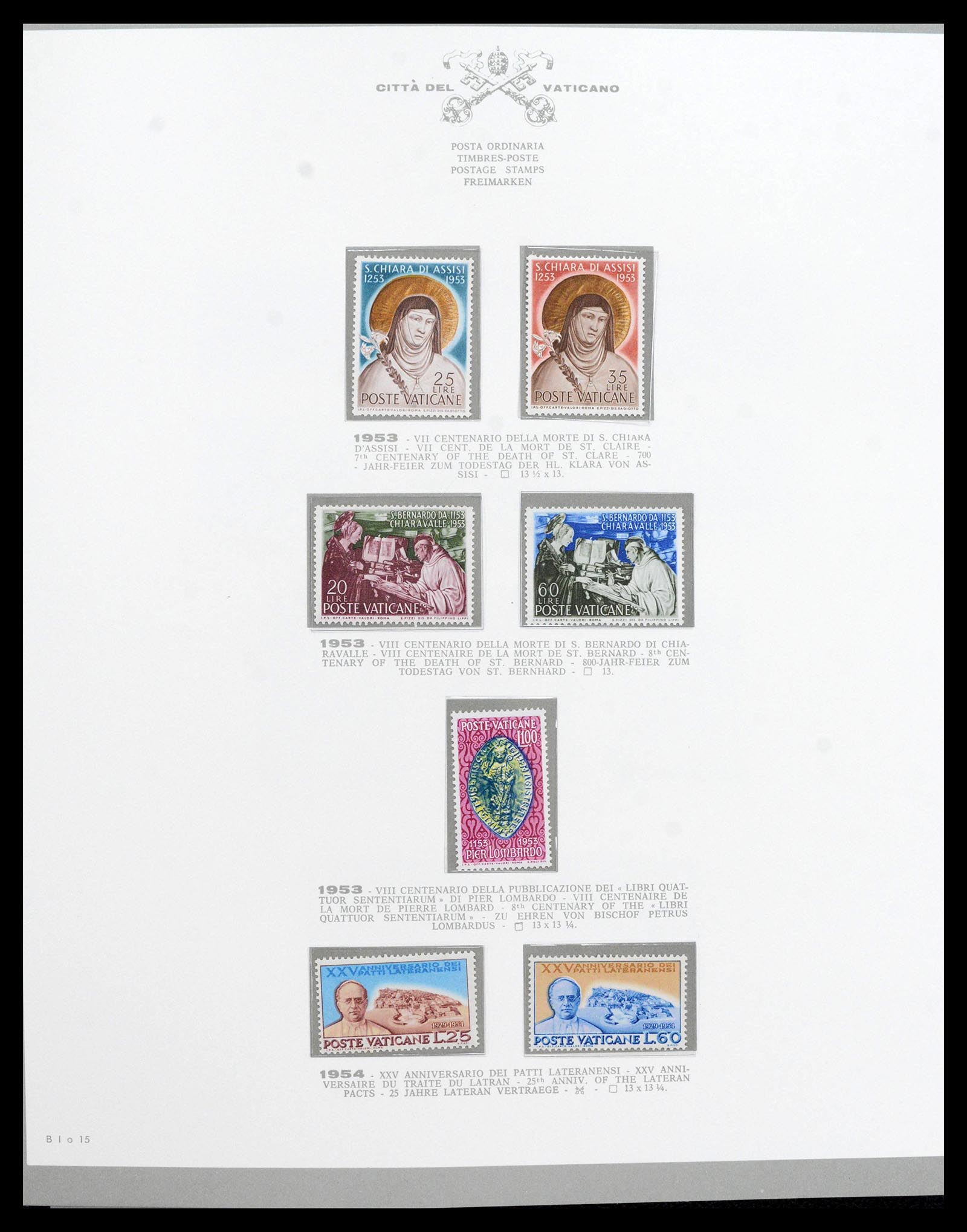 38956 0028 - Stamp collection 38956 Vatican complete collection 1929-2014.