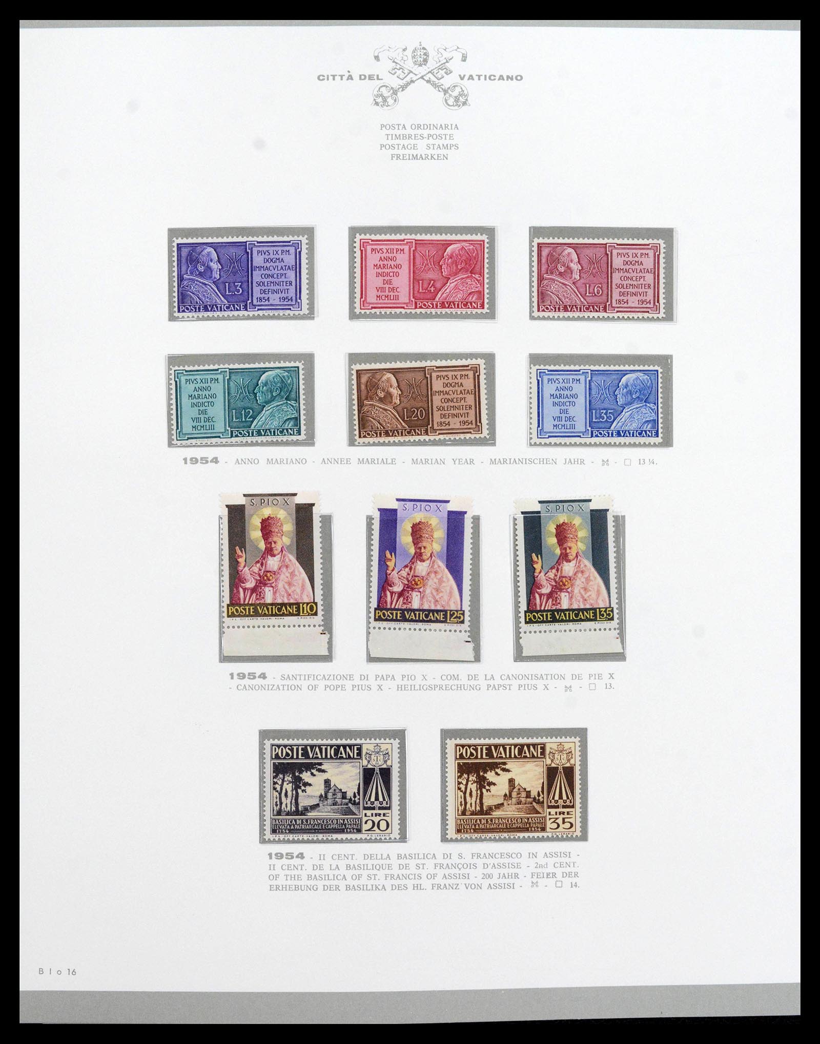 38956 0029 - Stamp collection 38956 Vatican complete collection 1929-2014.