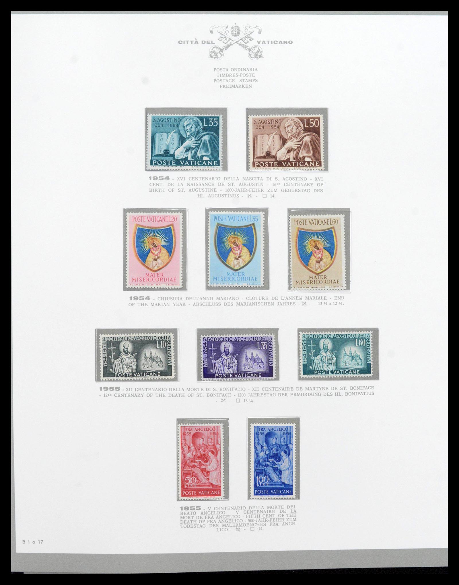38956 0030 - Stamp collection 38956 Vatican complete collection 1929-2014.