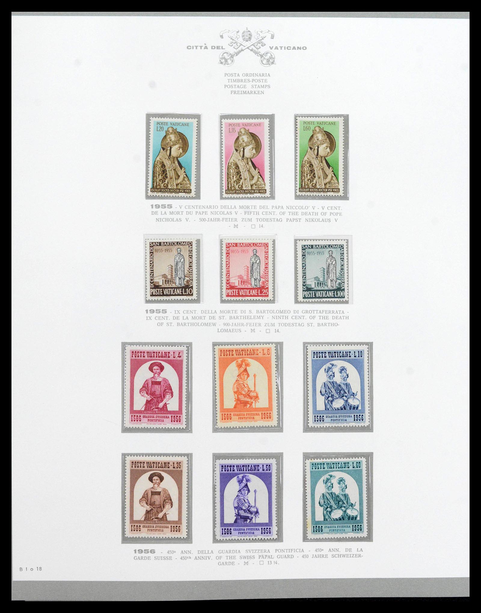 38956 0031 - Stamp collection 38956 Vatican complete collection 1929-2014.