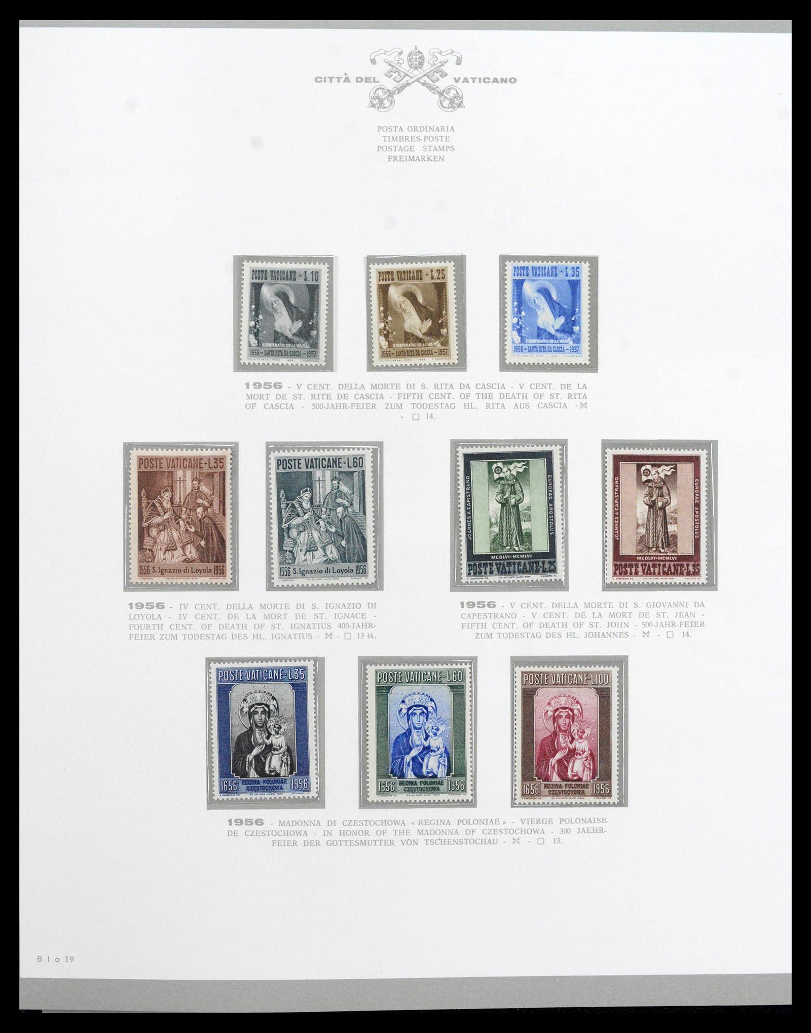 38956 0032 - Stamp collection 38956 Vatican complete collection 1929-2014.