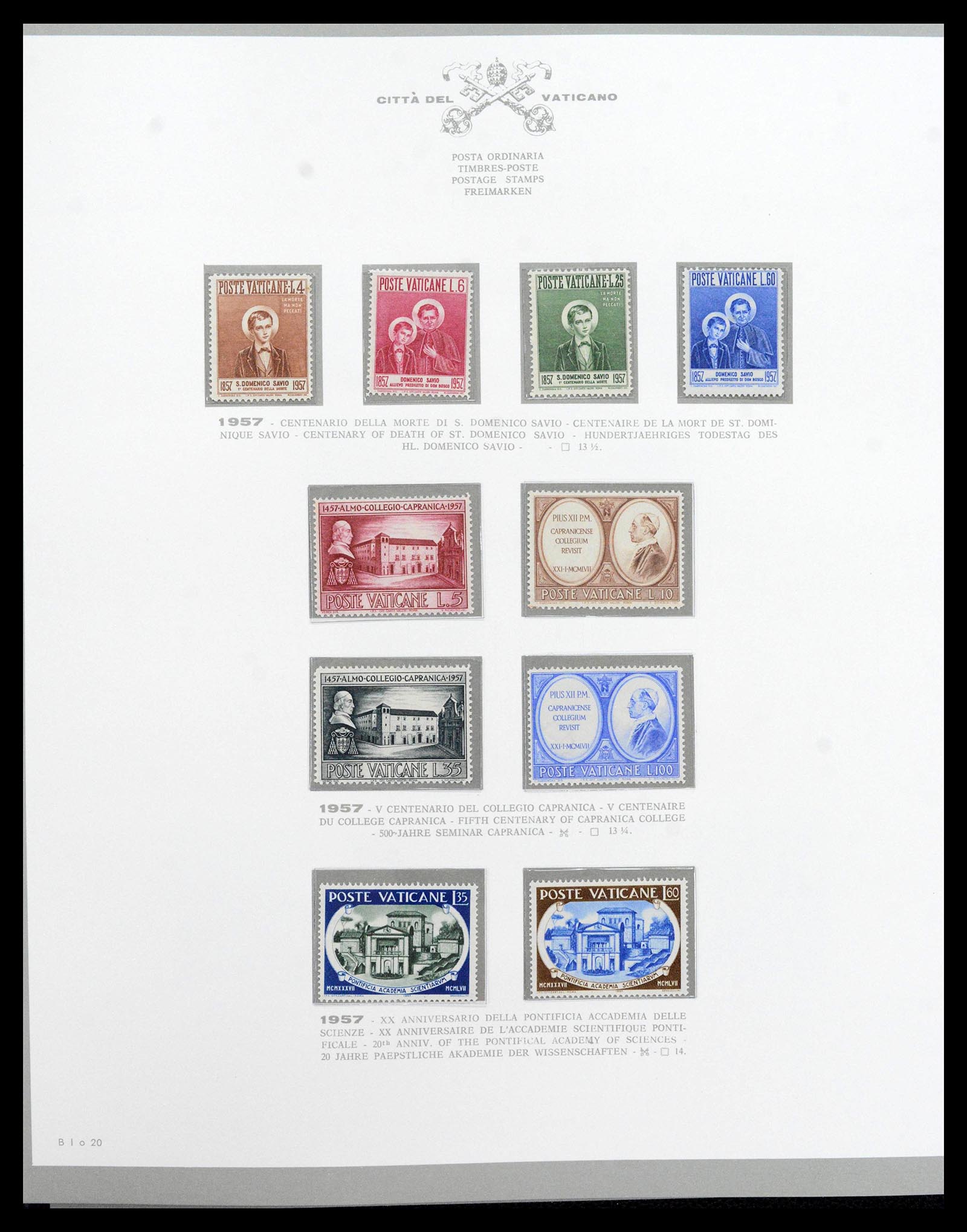 38956 0034 - Stamp collection 38956 Vatican complete collection 1929-2014.